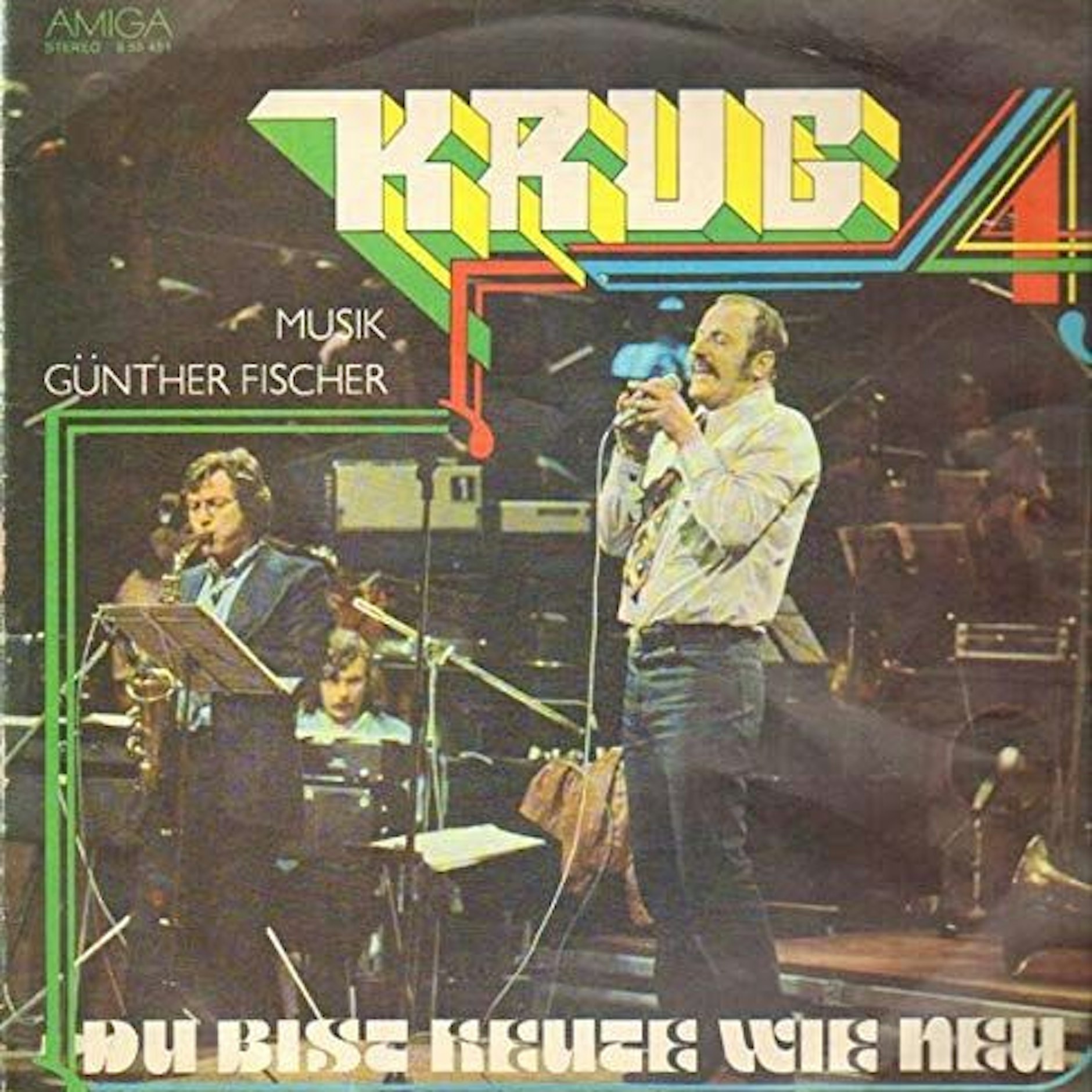 Günther Fischer und Manfred Krug: Ihr viertes Album „Du bist heute wie neu“ erschien 1976.