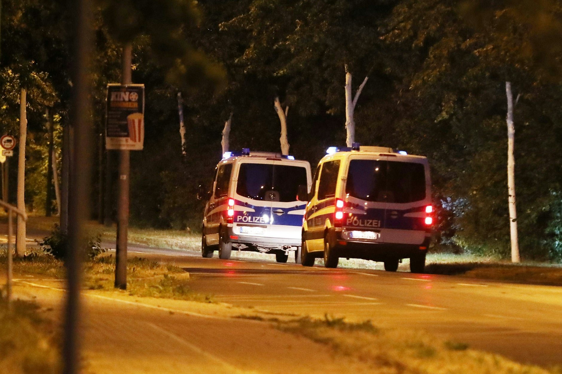 Einsatzwagen der Brandenburger Polizei 