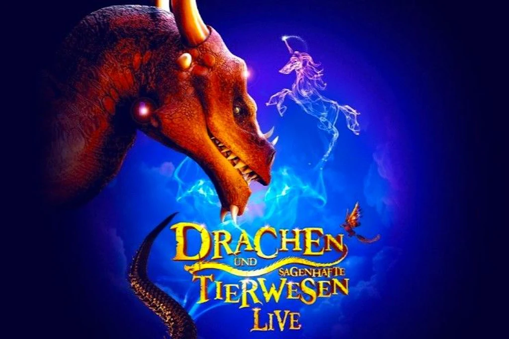 Familienshow „Drachen und sagenhafte Tierwesen“ im Juli in Berlin. Tickets!