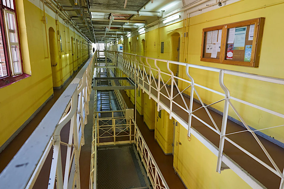 Blick in die Justizvollzugsanstalt Tegel
