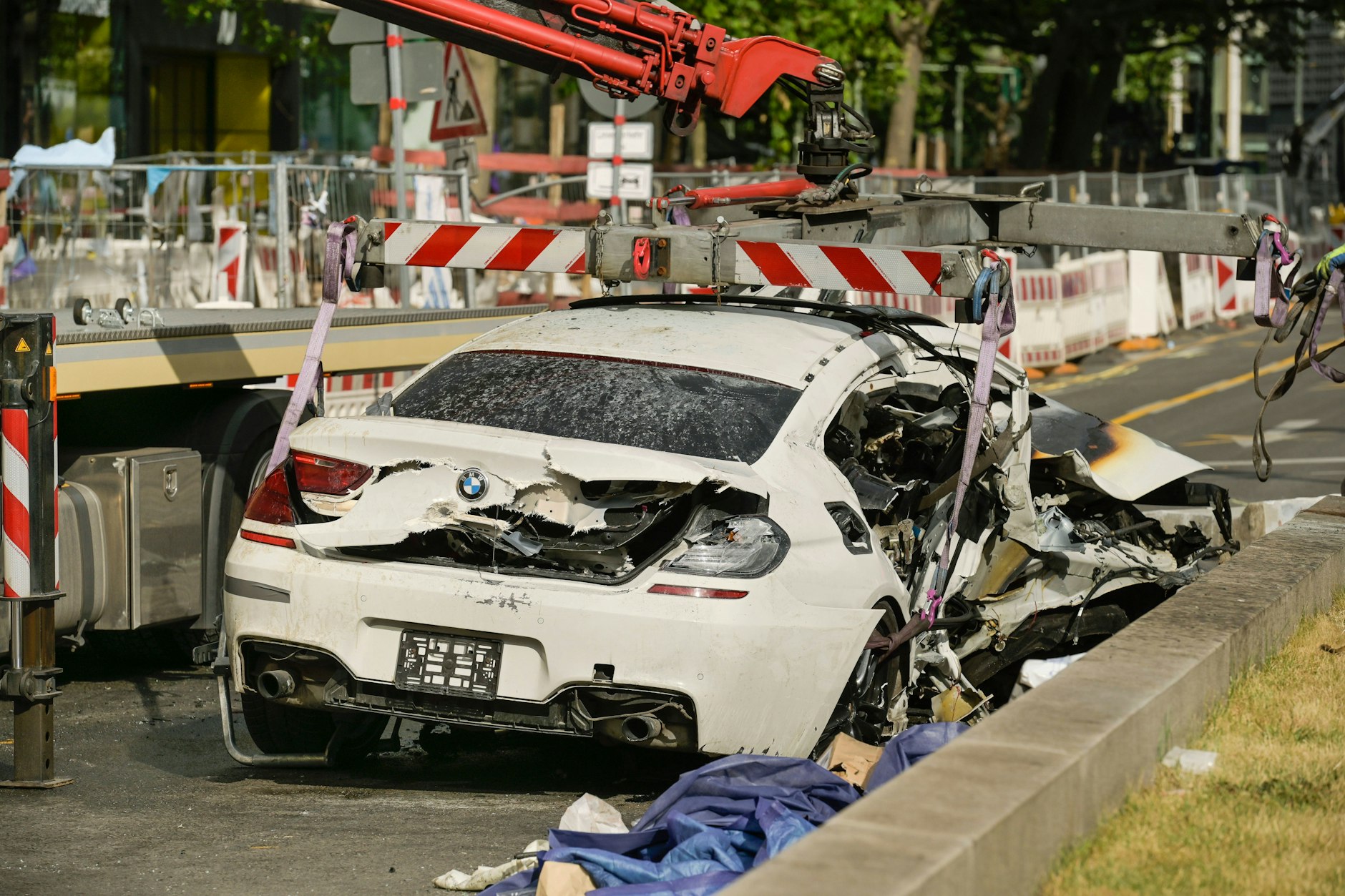 Bei einem Raser-Unfall auf dem Tauentzien starben Ende Mai zwei Menschen. 