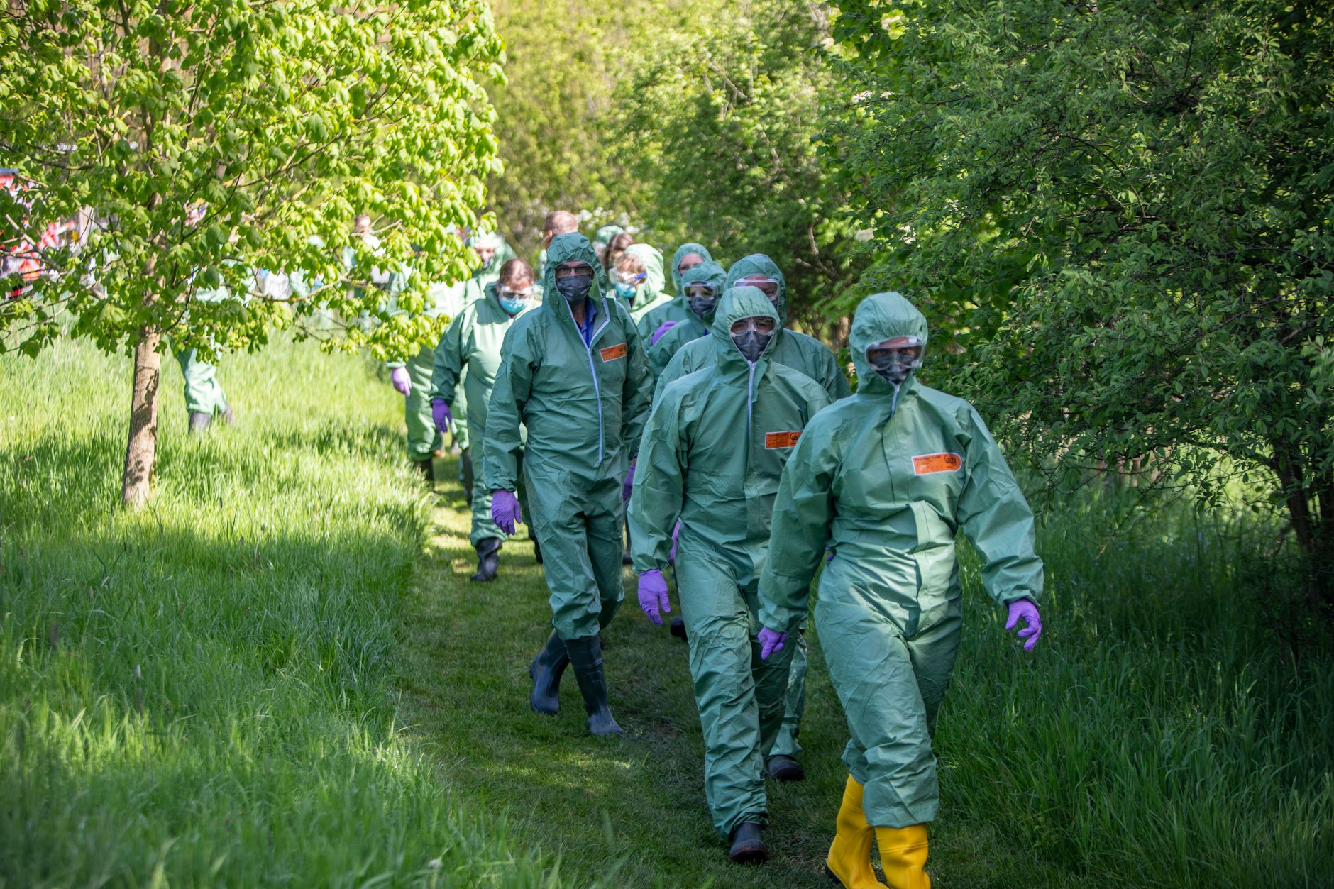 &nbsp;Um auf den Ernstfall vorbereitet zu sein, simuliert die Kreisverwaltung am Kemnader See (NRW) einen Ausbruch der Vogelgrippe.&nbsp;