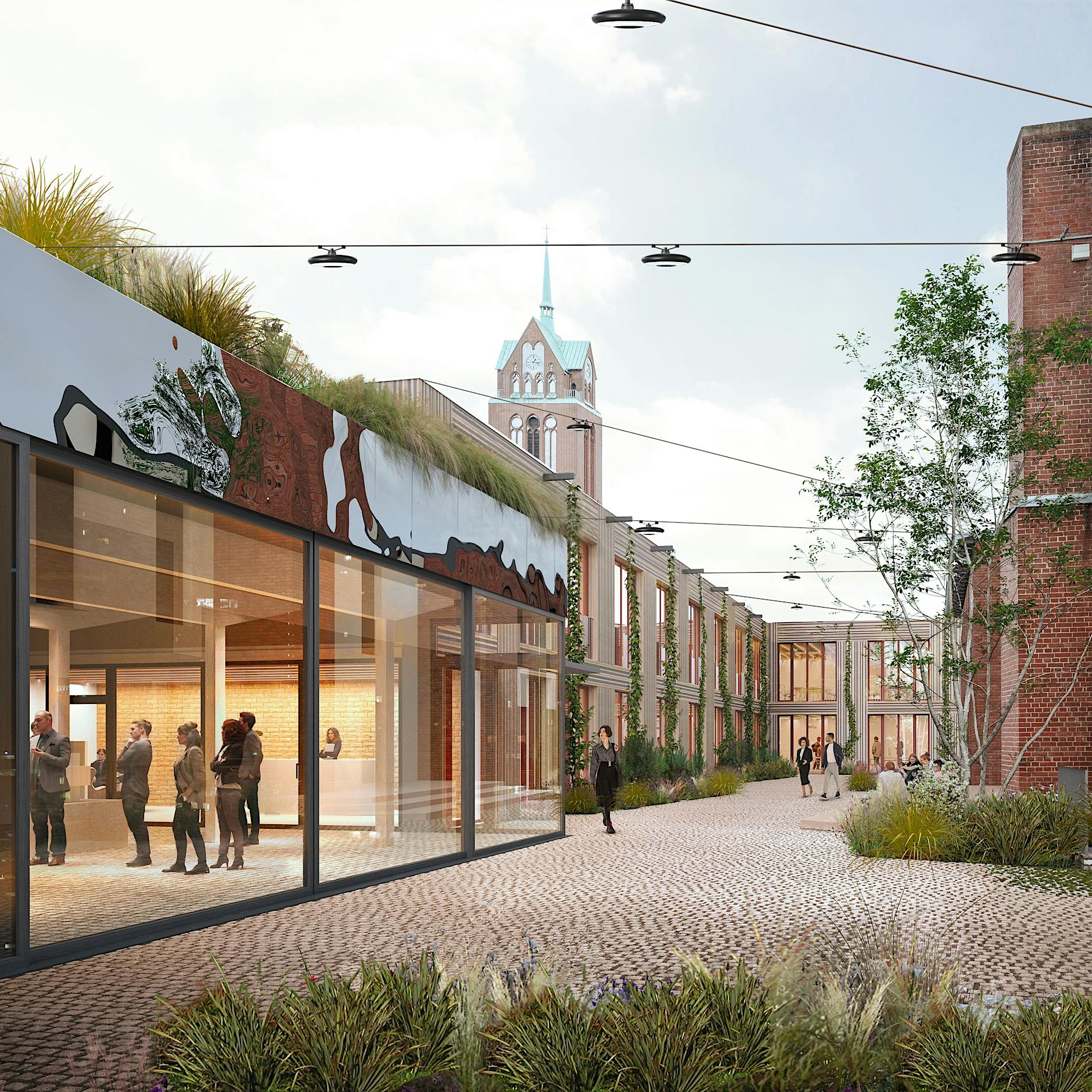 Im Osten was Neues: Areal in Weißensee wird zum architektonischen Experimentierfeld