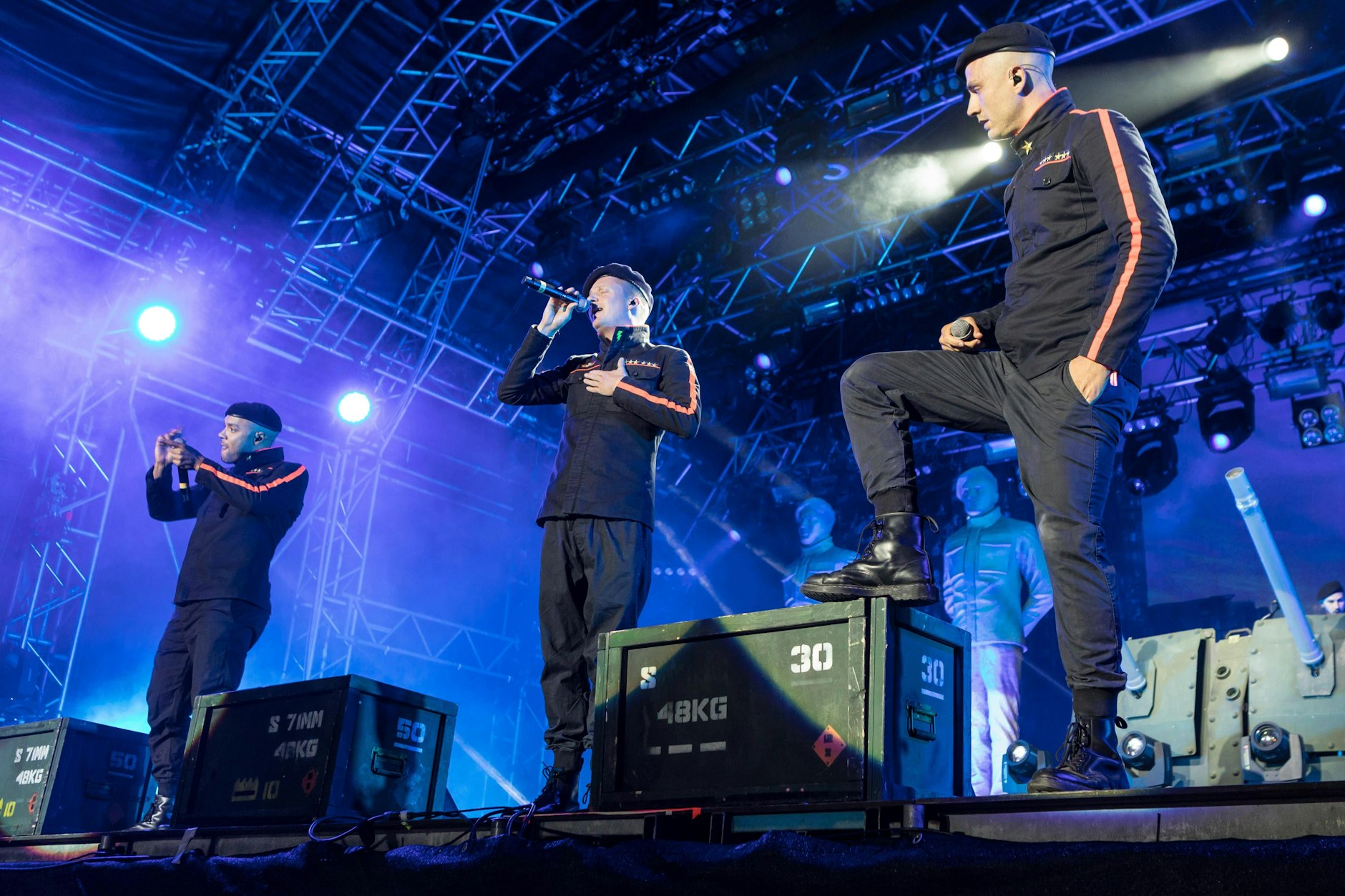 Die deutsche HipHop-Formation K.I.Z