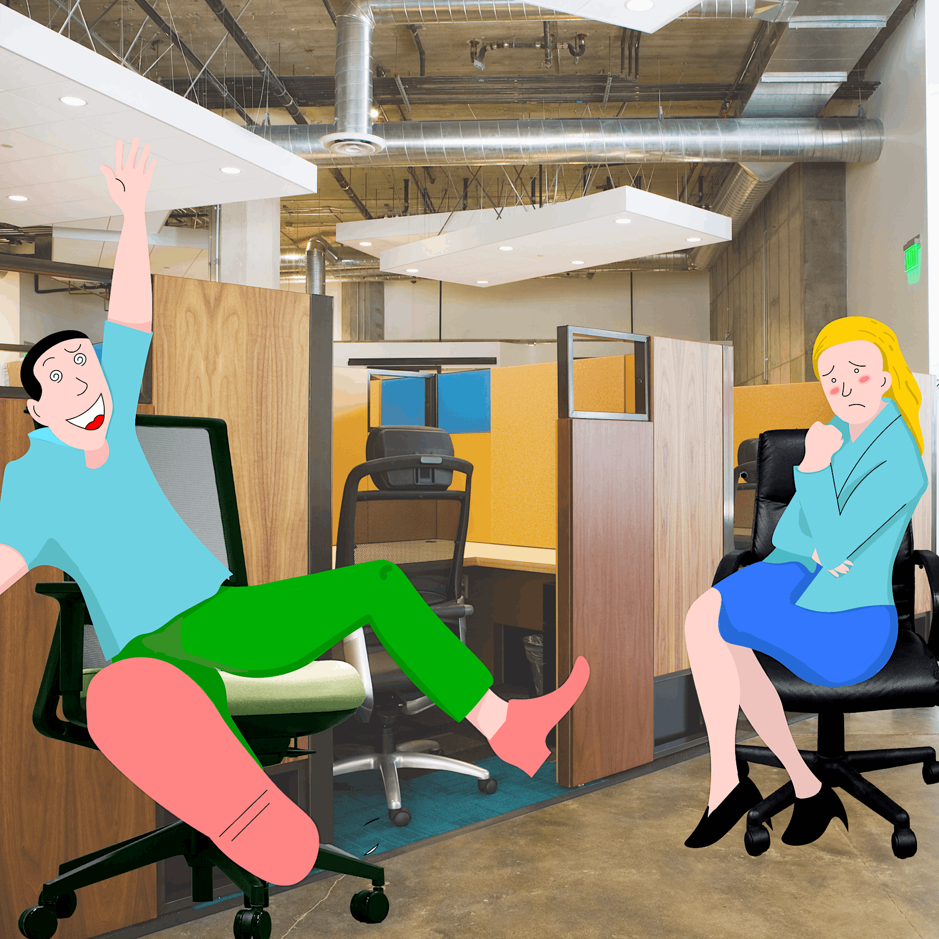 Leser fragen, Expertinnen antworten: Mein Kollege ist verrückt geworden. Was tun?