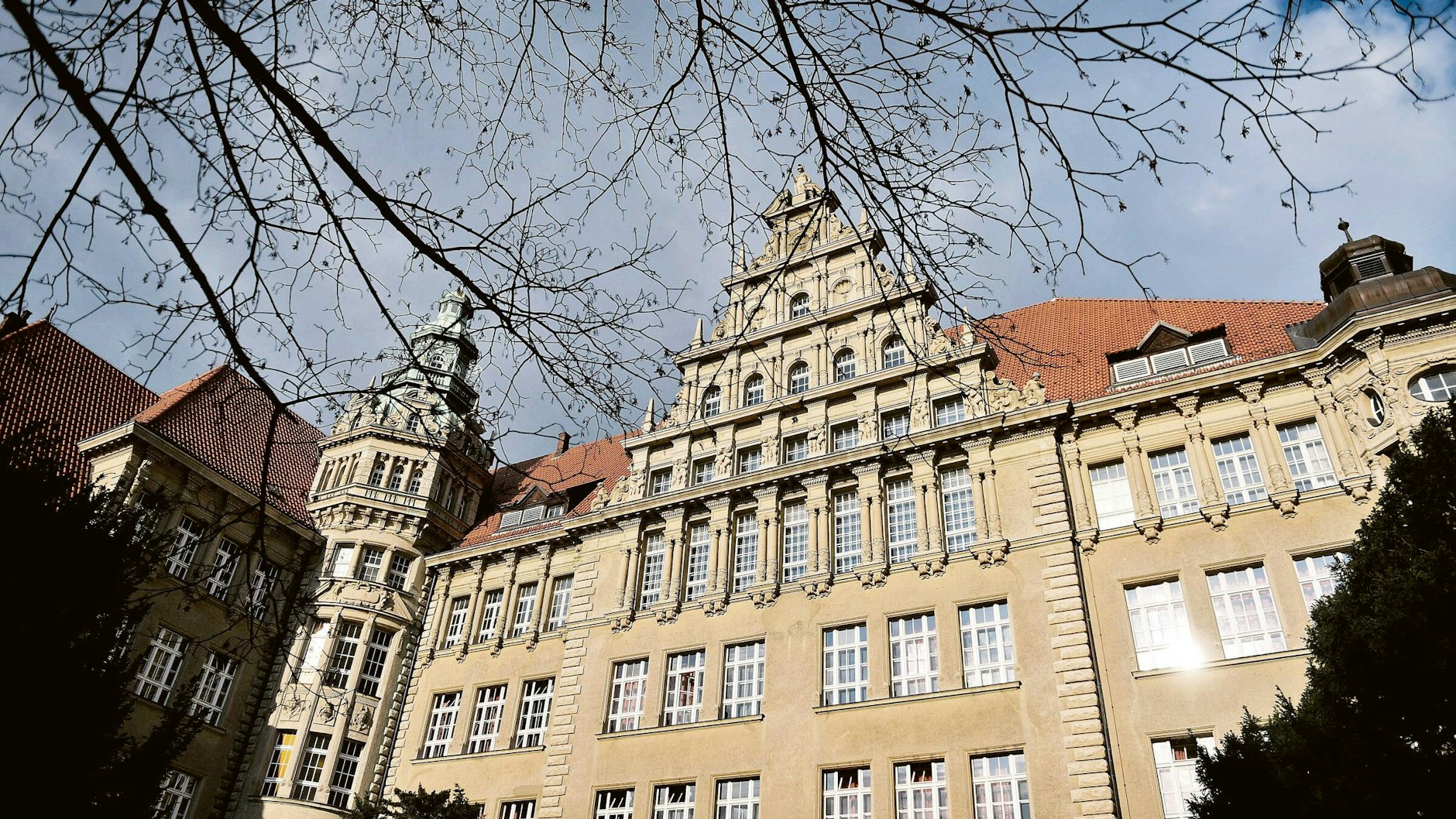 Das Carl-von-Ossietzky-Gymnasium in Berlin-Pankow ist seit Jahren übernachgefragt.