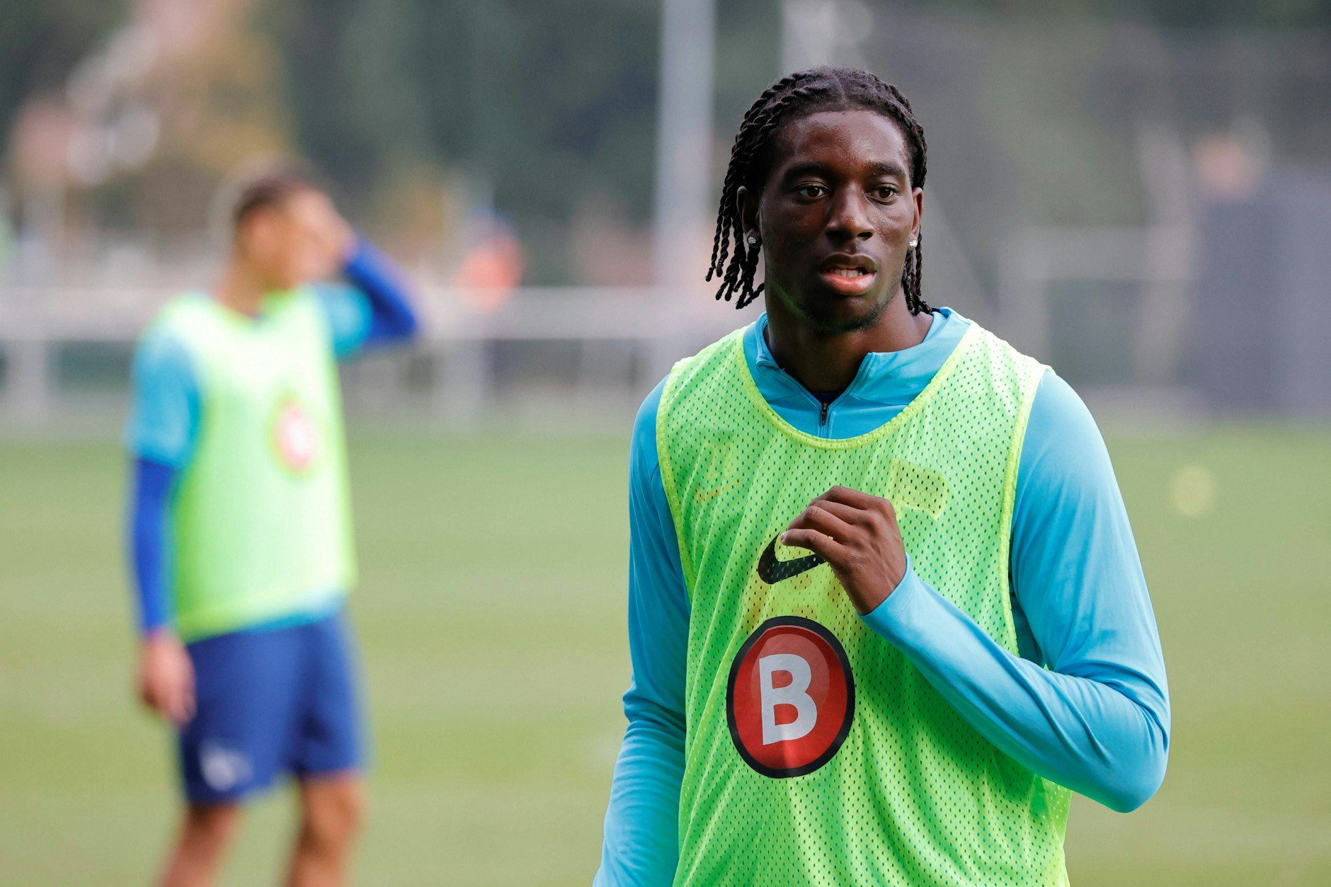 Herthas Pechvogel Kelian Nsona gehört nicht mehr zum Profikader. Er trainiert jetzt bei der U23.&nbsp;