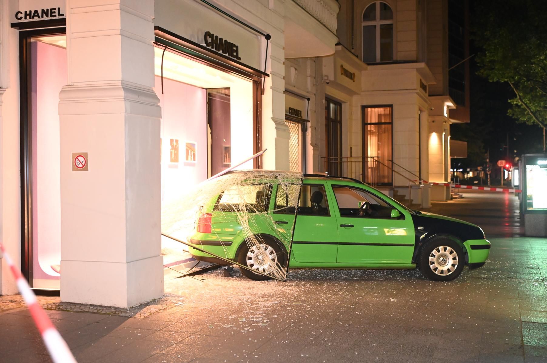 Irrer Einbruch am Ku'damm: Scherben bringen doch kein Glück