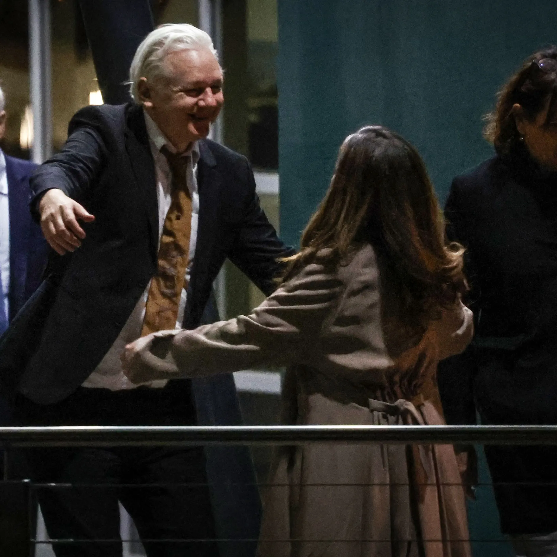 Image - Julian Assange nach Justiz-Deal zurück in Australien – Stella Assange bei Pressekonferenz