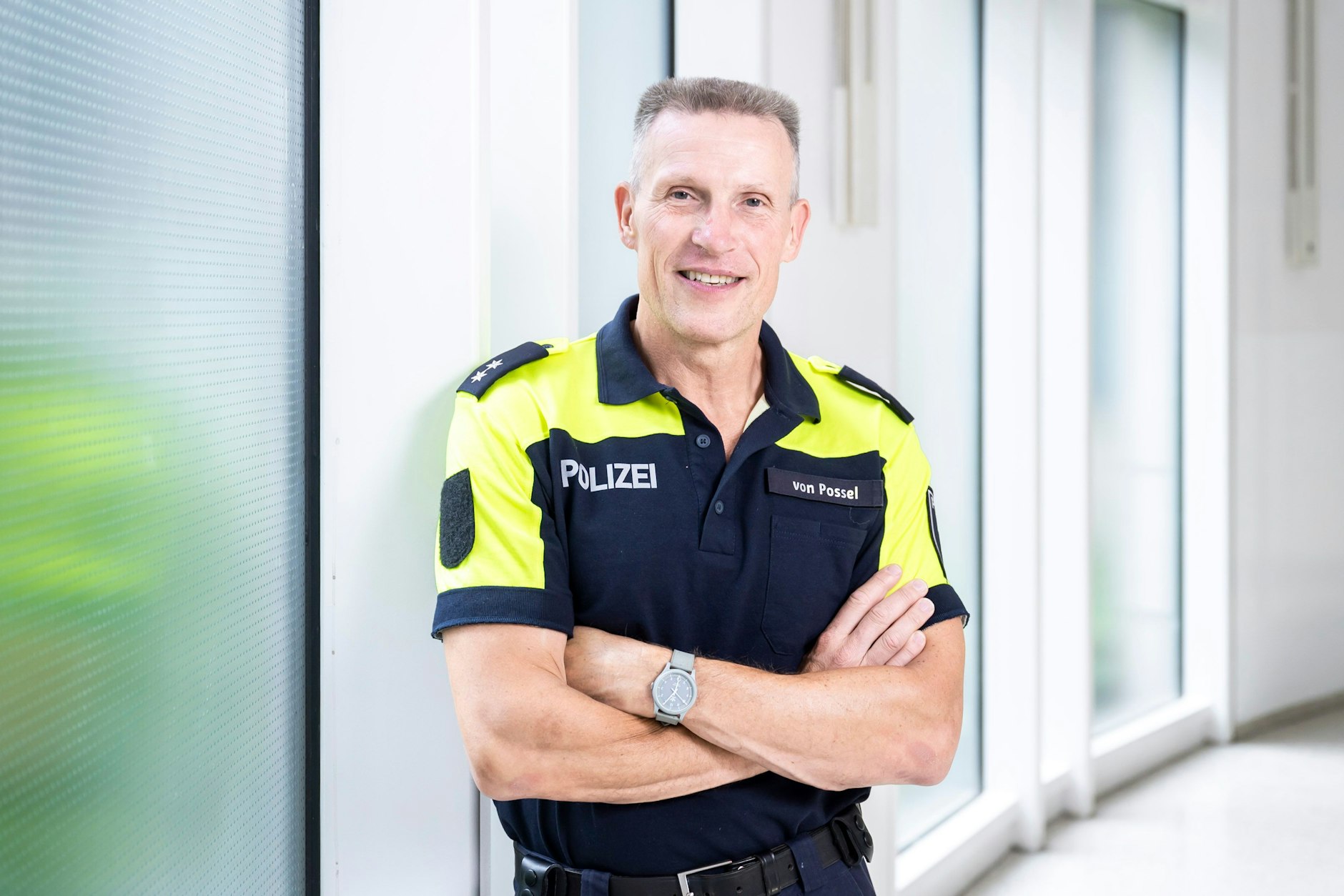 Marcus von Possel ist Polizeioberkommissar und zuständig für Notrufe in der Einsatzleitzentrale der Berliner Polizei&nbsp;