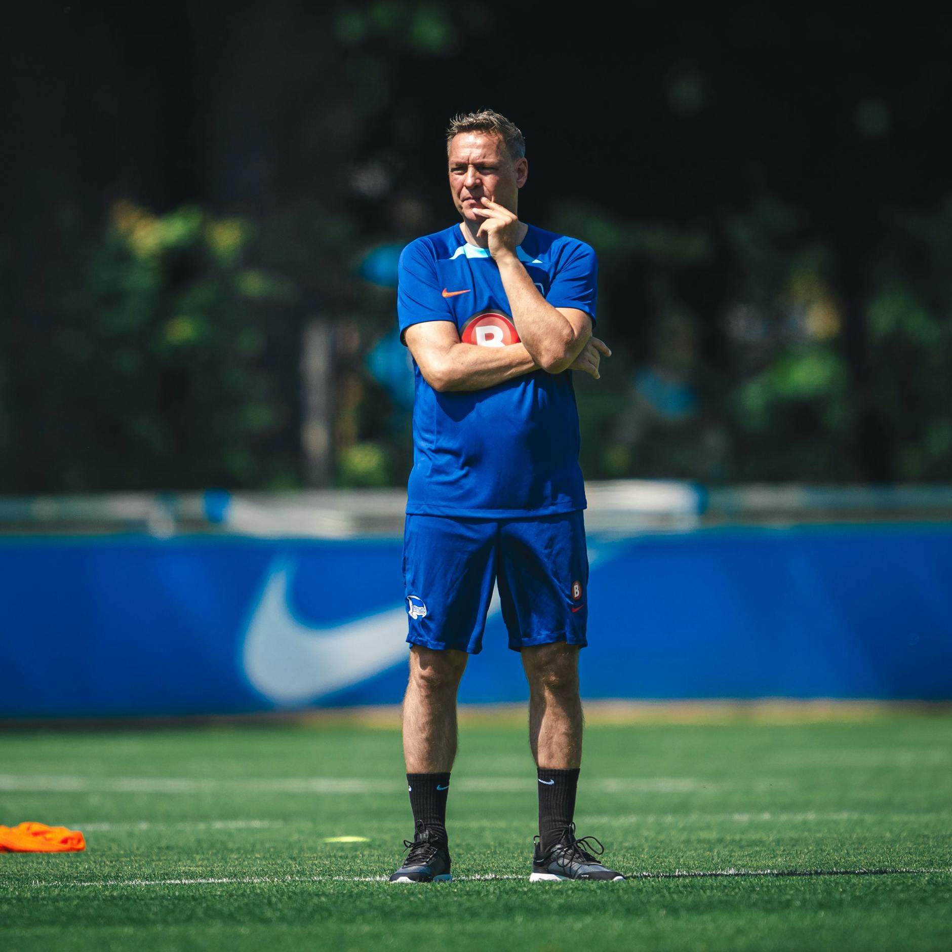 Dirk Kunert ist zurück. Er soll sich als Fiel-Assistent um die Jungprofis kümmern.