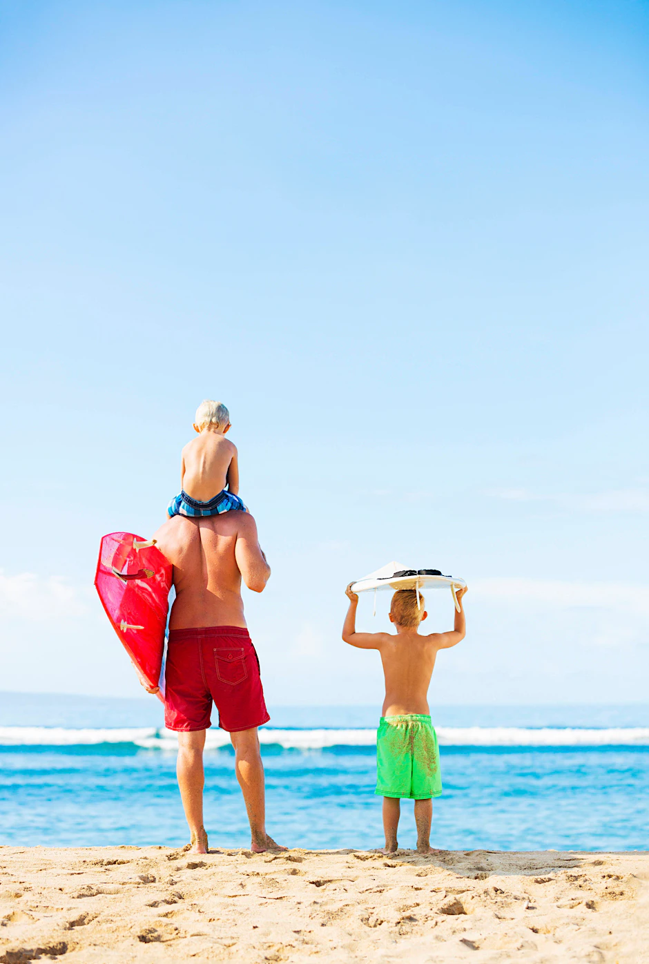 Im Urlaub hat man endlich auch einmal richtig Zeit für die Familie.