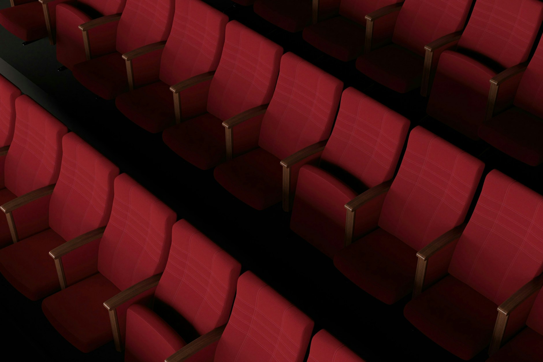 Sitzreihen im Lichtspielhaus: In Berlin gibt es derzeit noch rund 100 Kinos.