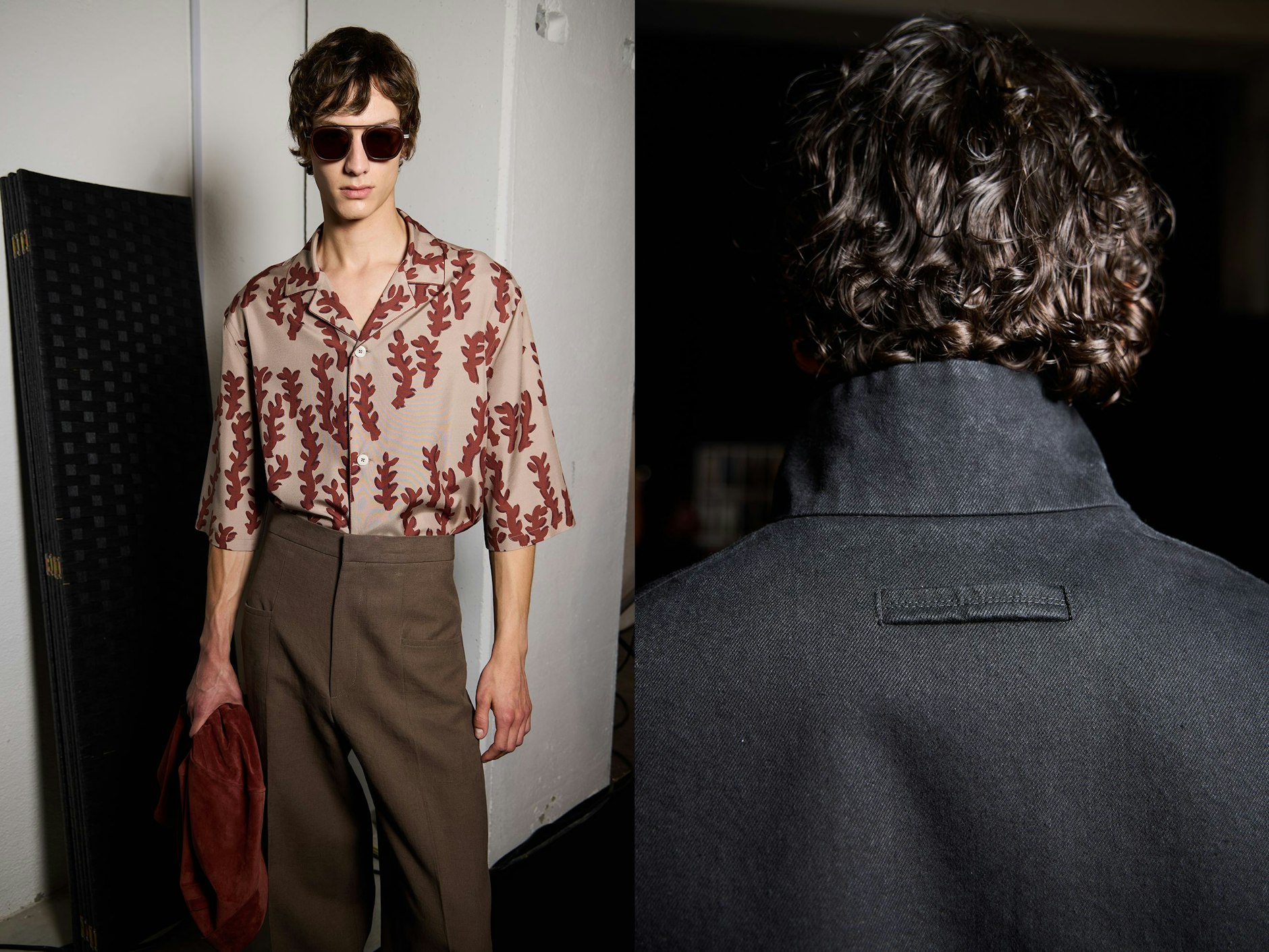 Der Italiener trägt sein Haar gerne etwas länger, wie man in diesen Zegna-Looks für nächsten Sommer sehen kann.