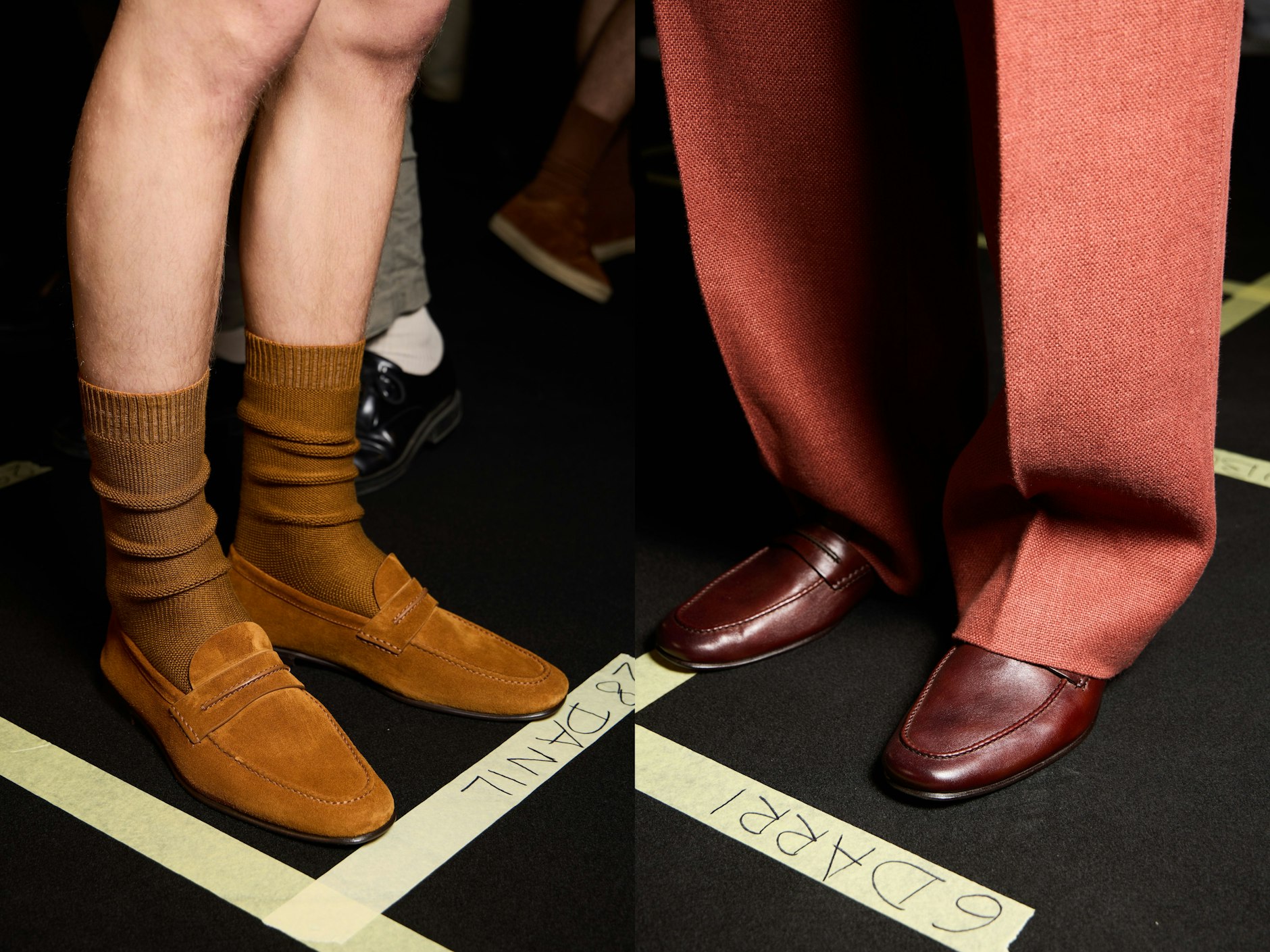 Edle Leinenstoffe und feines Schuhwerk bei Zegna: Die Italiener legen Wert auf Qualität.