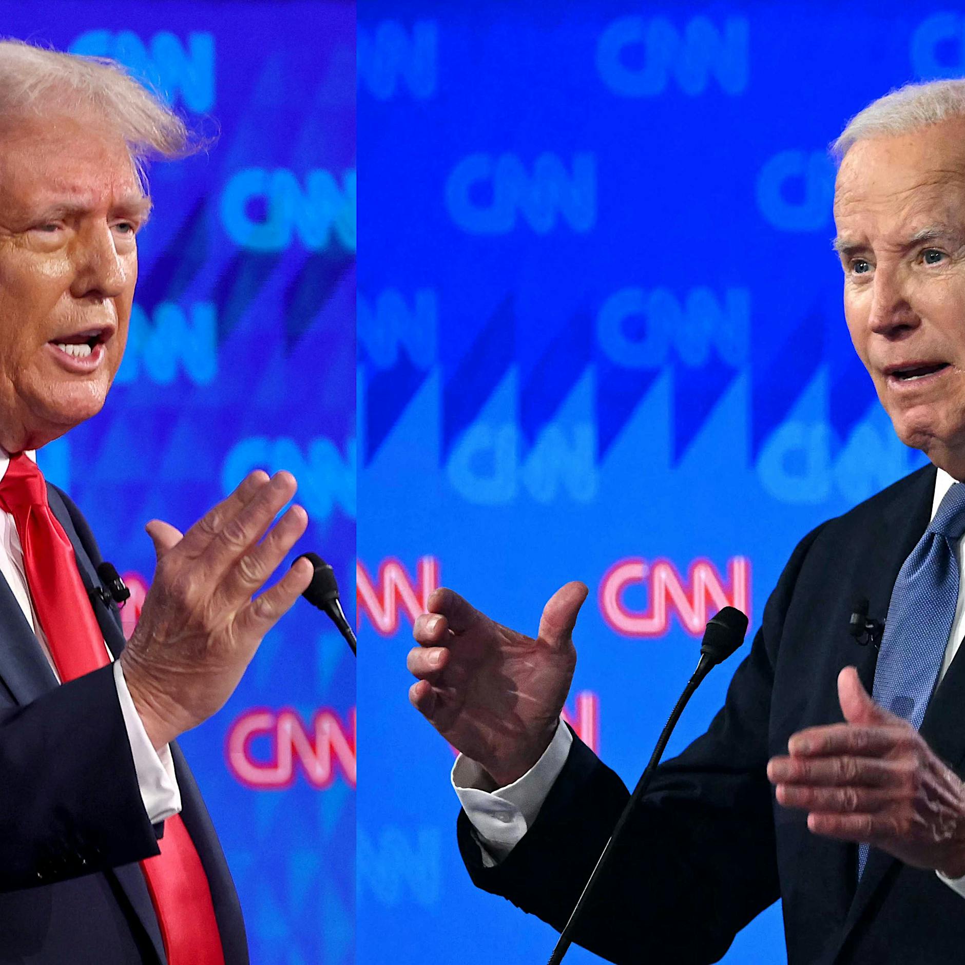 „Jammerlappen, Lügner, Krimineller“: So lief die erste TV-Debatte zwischen Biden und Trump