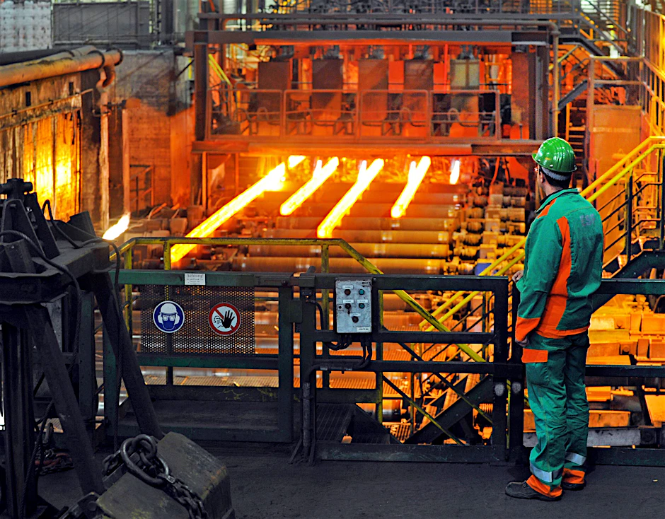 ESF Elbe-Stahlwerke Feralpi GmbH in Riesa (Sachsen): Das Unternehmen hat schnell auf die hohen Strompreise reagiert – und kassiert dafür ordentlich.&nbsp;