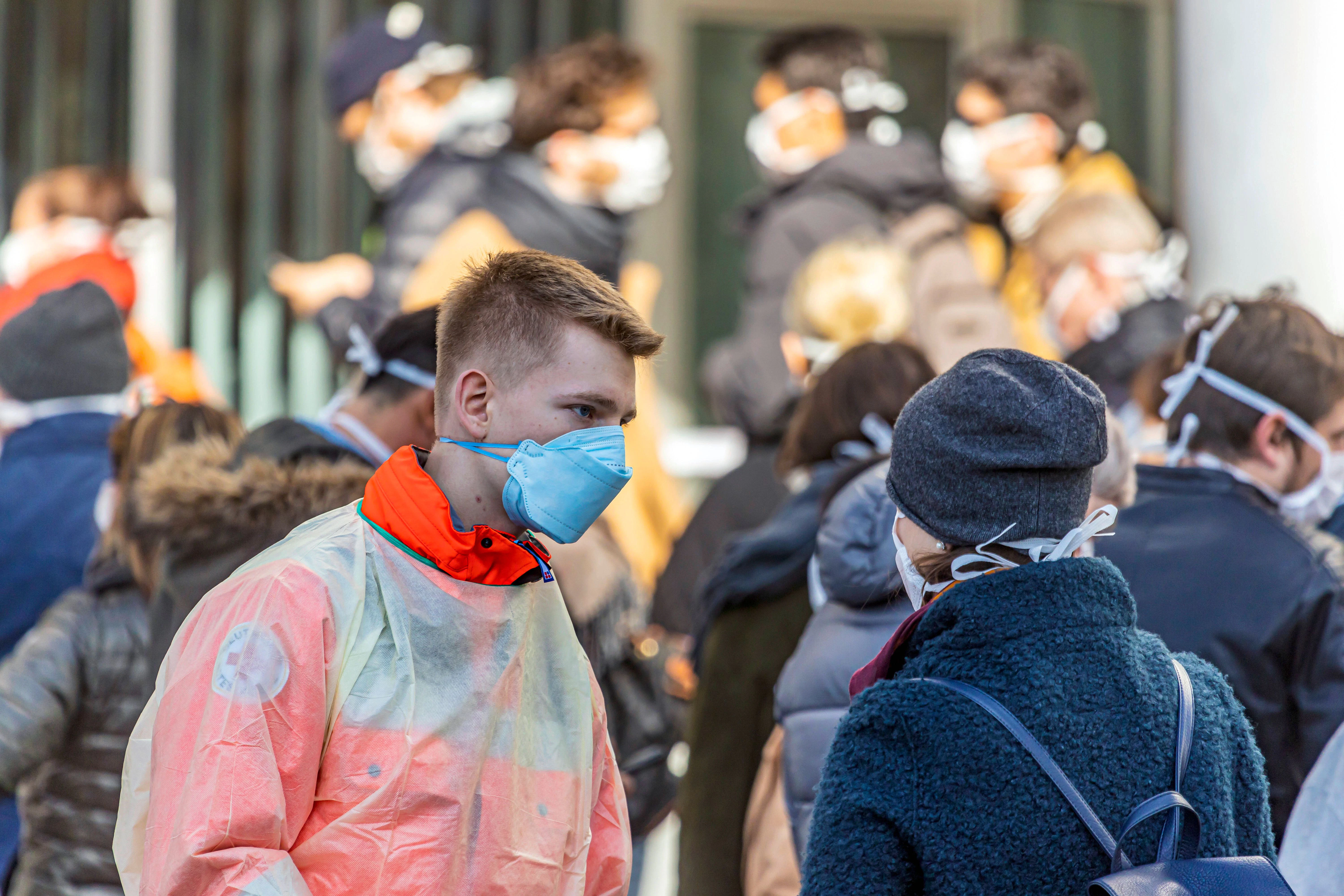 15.03.2020: Zentrale Corona-Ambulanz im Klinikum Stuttgart.