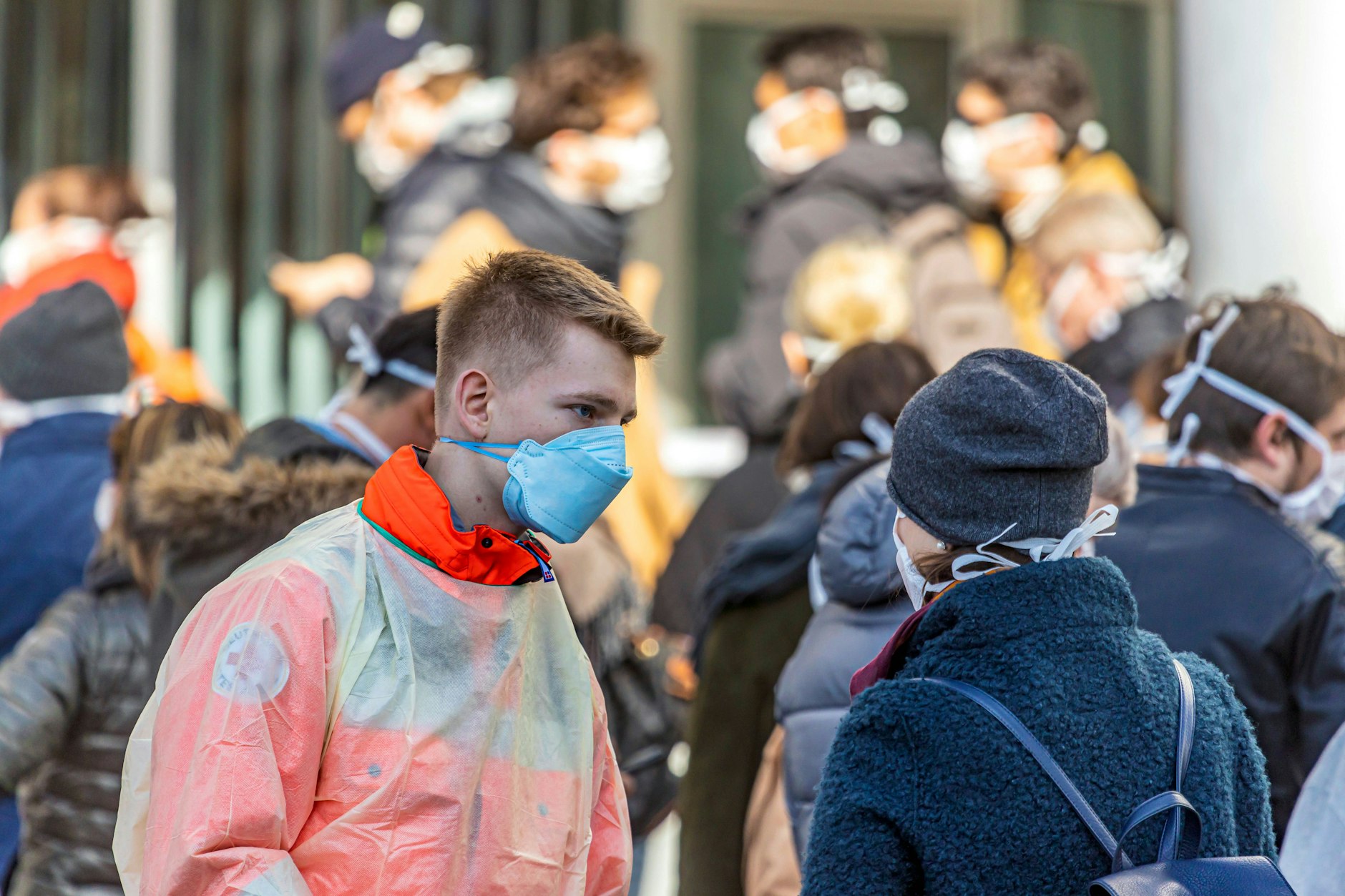 15.03.2020: Zentrale Corona-Ambulanz im Klinikum Stuttgart.