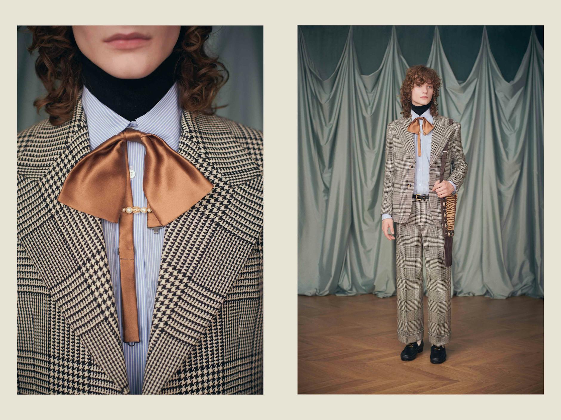 Für seine Neo-Opulenz ist der ehemalige Gucci-Kreativdirektor Alessandro Michele bekannt. Er stellte im Juni seine erste Kollektion für Valentino vor.