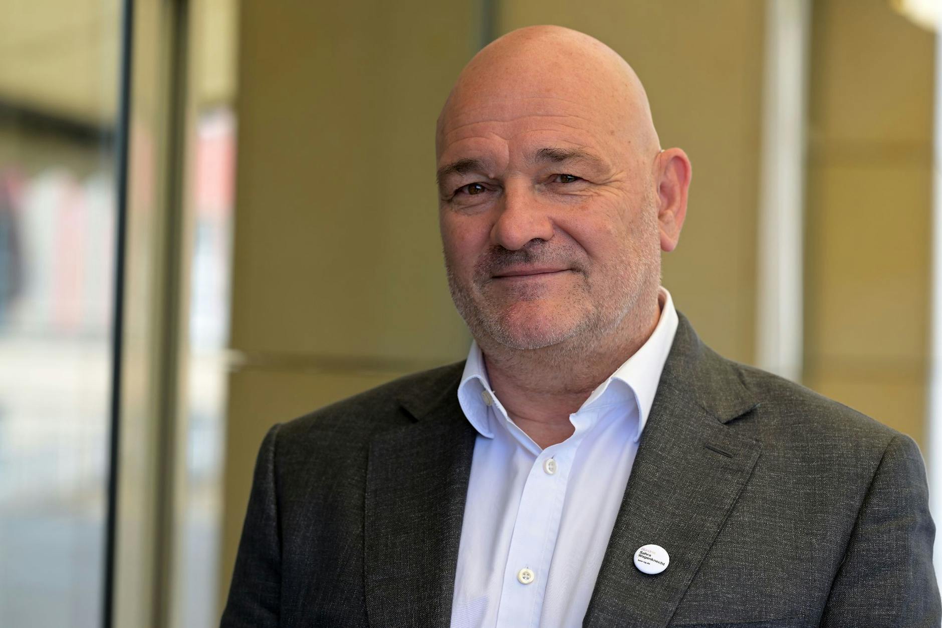 Robert Crumbach, Landesvorsitzender des Bündnisses Sahra Wagenknecht in Brandenburg 