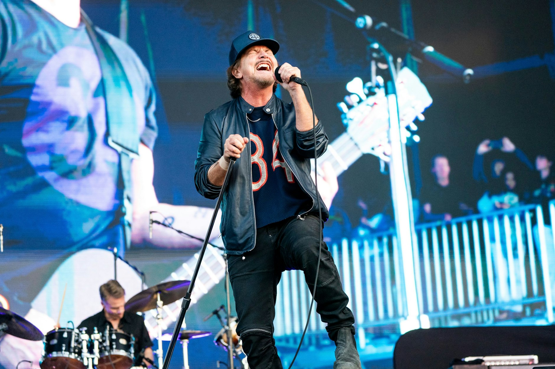 Ende Mai war noch alles okay: Eddie Vedder rockt mit Pearl Jam in Napa Valley in Kalifornien.