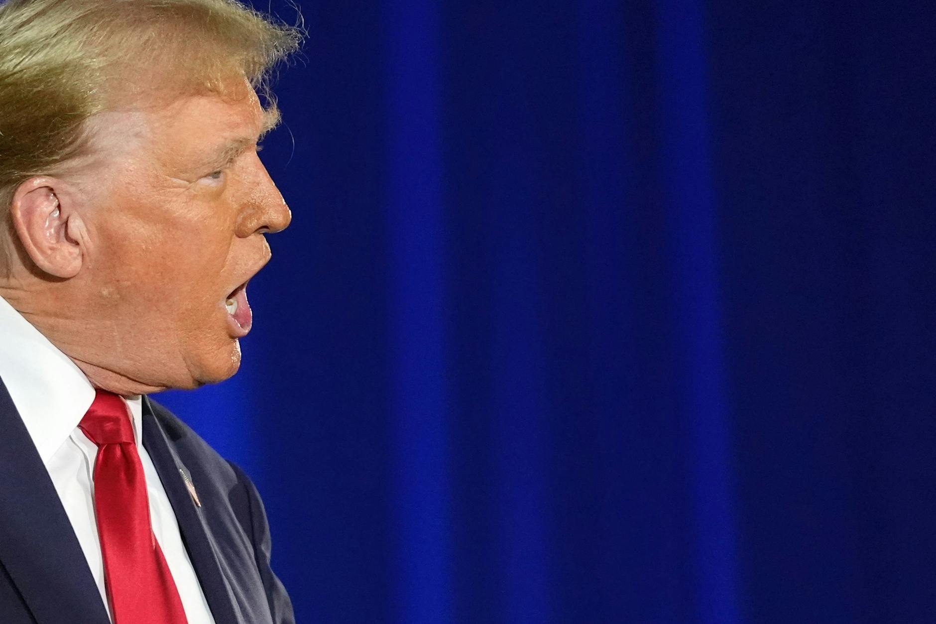 Donald Trump, Ex-Präsidenten und aktuellen Präsidentschaftskandidaten der Republikaner.