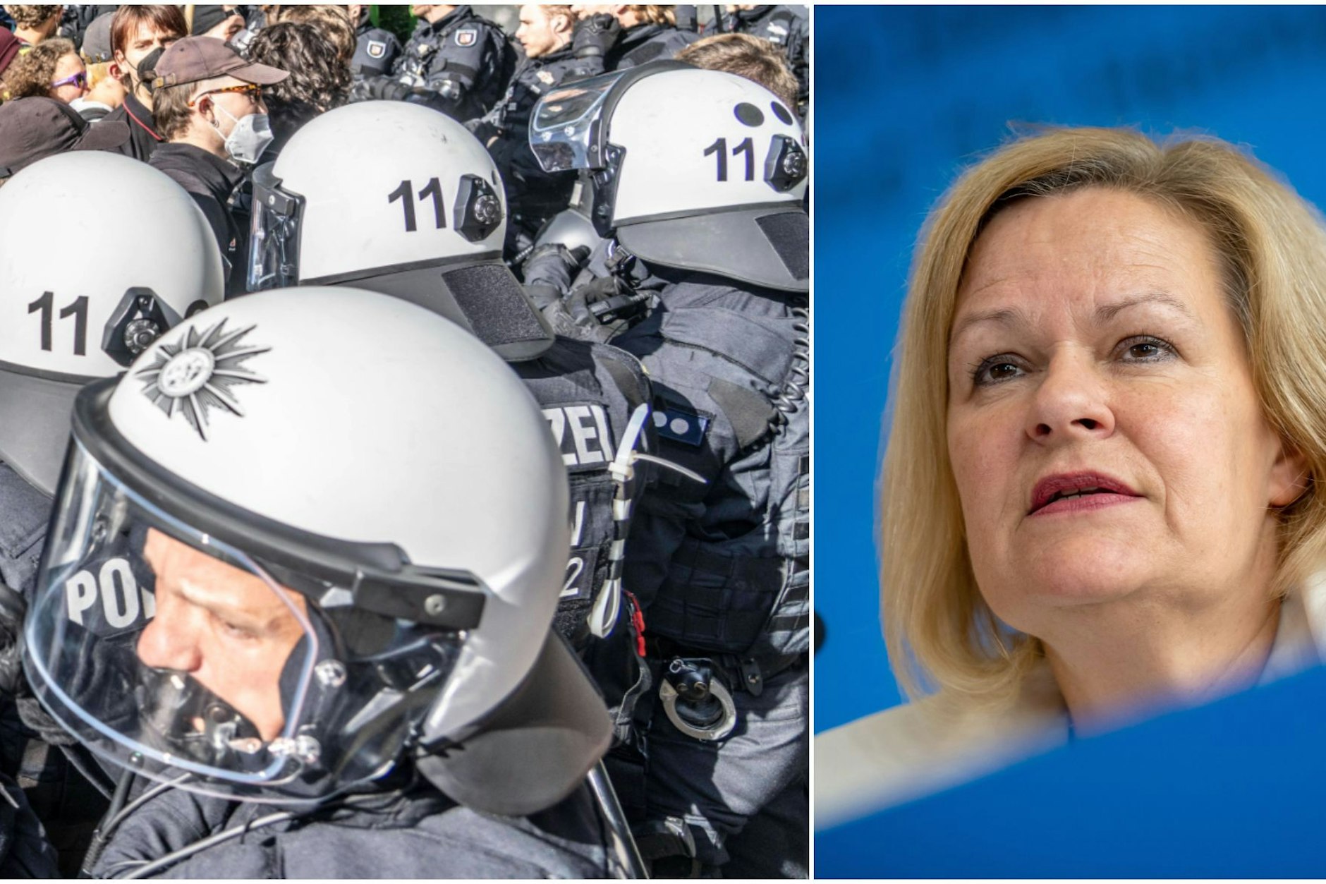 Das Bundesamt für Verfassungsschutz hat sich mit insgesamt 739 Fällen von Mitarbeitern der Sicherheitsbehörden beschäftigt, zu denen Hinweise auf mögliche rechtsextremistische Aktivitäten aufgetaucht sind. In rund jedem zweiten Fall seien tatsächliche Anhaltspunkte für Bestrebungen gegen die freiheitliche, demokratische Grundordnung gefunden worden.