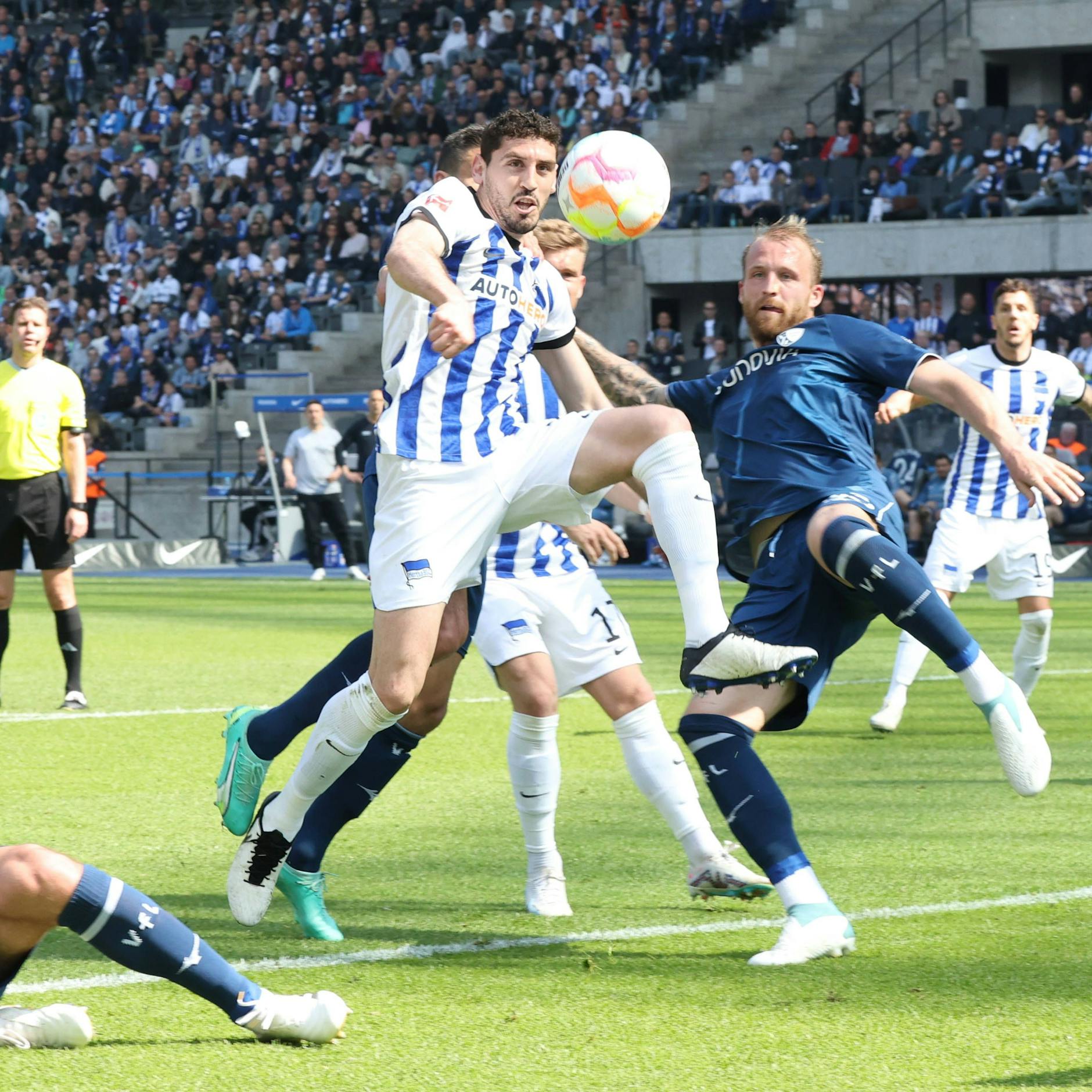 Am 20. Mai 2023 machte Agustin Rogel beim 1:1 gegen Bochum sein bisher letztes Liga-Spiel für Hertha BSC.