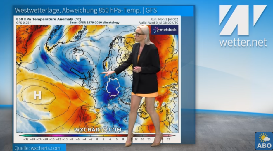 Irres Wetter! 300-km/h-Jetstream kühlt Deutschland aus!