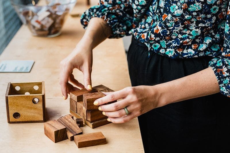 <strong>Spielbereich</strong> - Hier kommen Knobel-Fans auf Ihre Kosten.