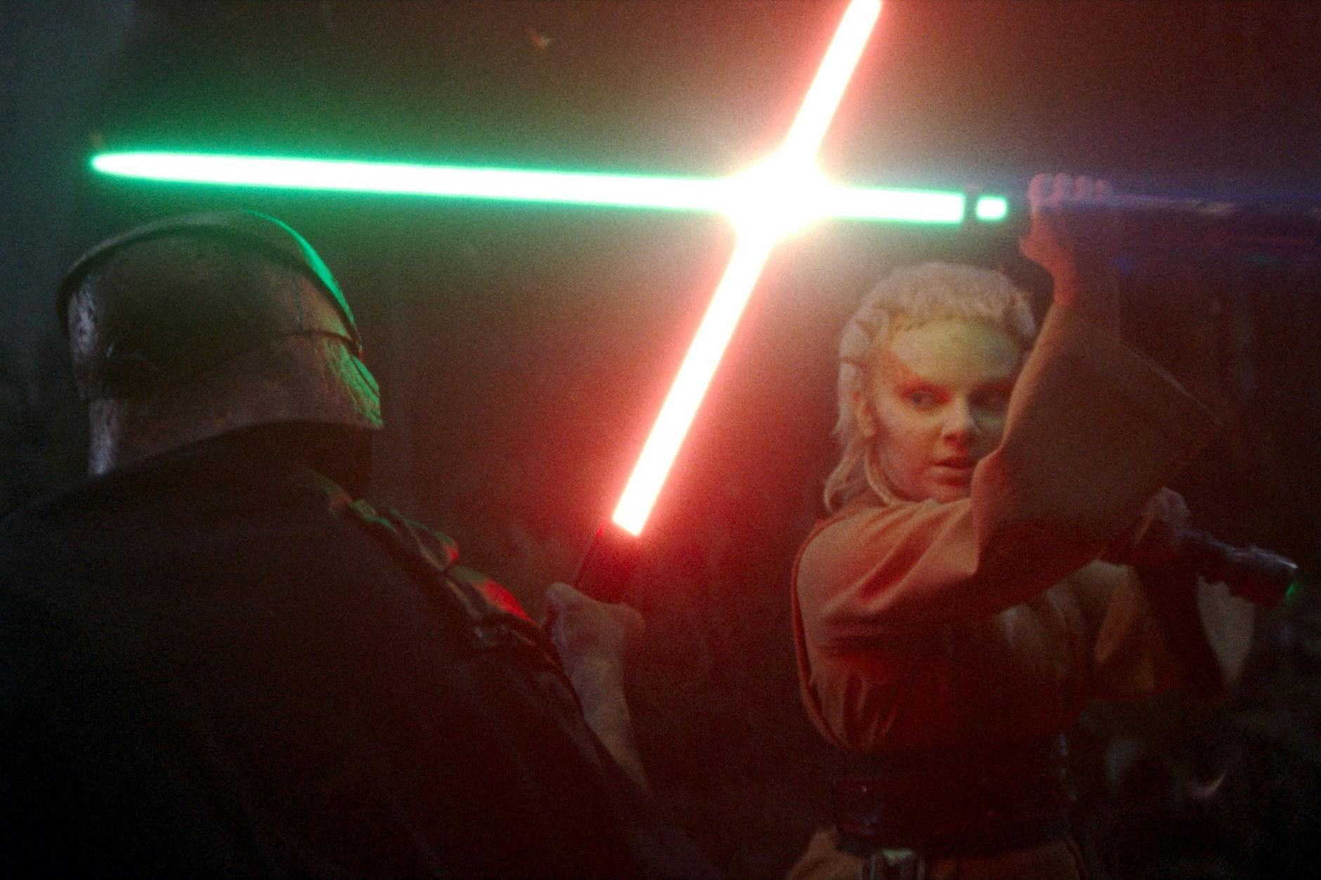Der Bösewicht von „The Acolyte“ kämpft gegen Jedi Jecki.