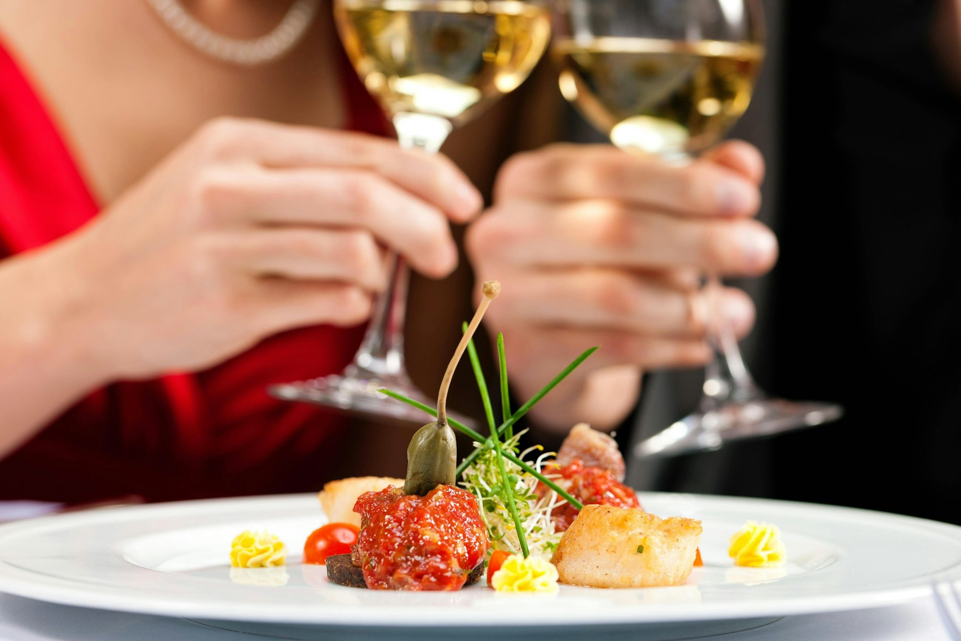 Ein besonderes Date ist ein Besuch im Sternerestaurant.&nbsp;