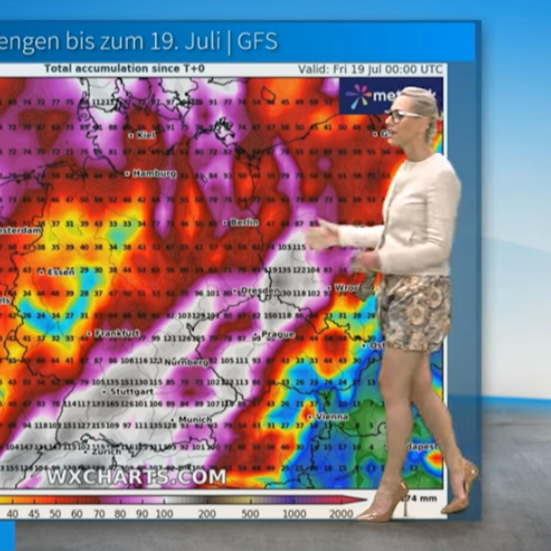 Neue Sturzfluten: Wetter-Warnung fürs Wochenende