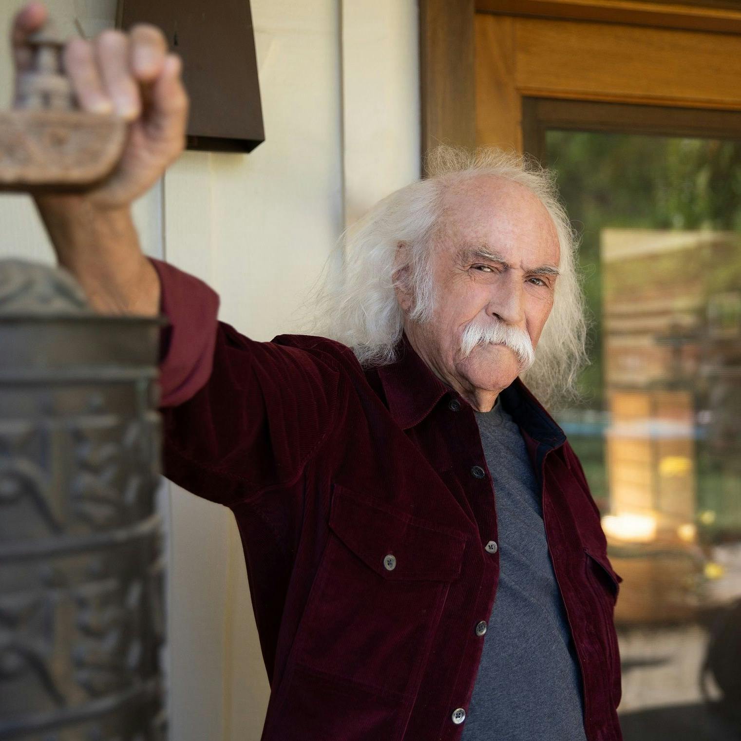 Es gibt nur wenige Künstler, die gleich zweifach in der Ruhmeshalle der Rockmusik vertreten sind. David Crosby ist einer davon.