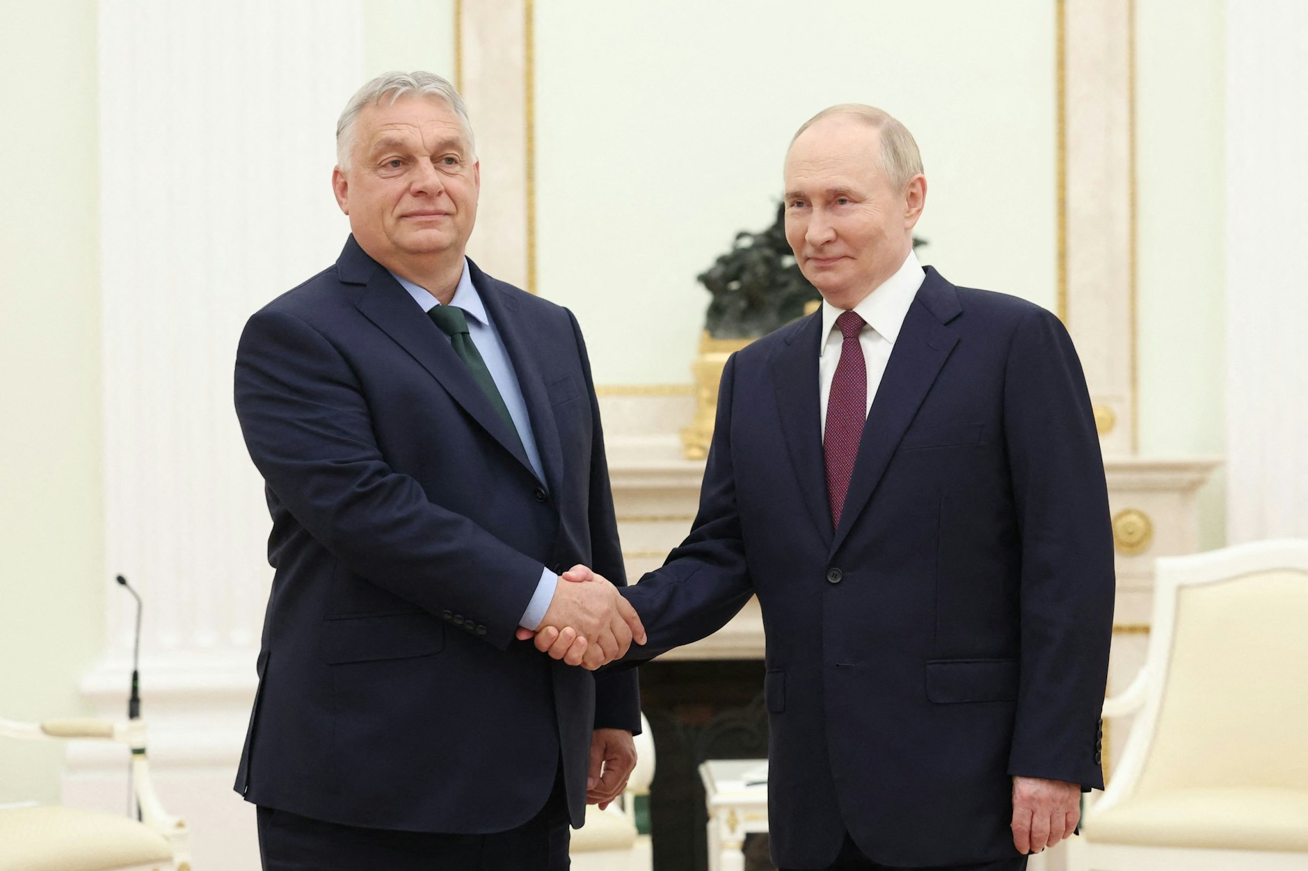 Viktor Orbán trifft Wladimir Putin am Freitag im Kreml in Moskau.&nbsp;