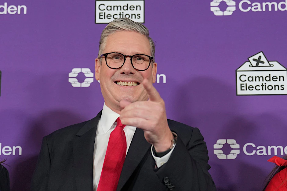 Der Vorsitzende der britischen Labour-Partei Keir Starmer wird neuer Regierungschef.&nbsp;