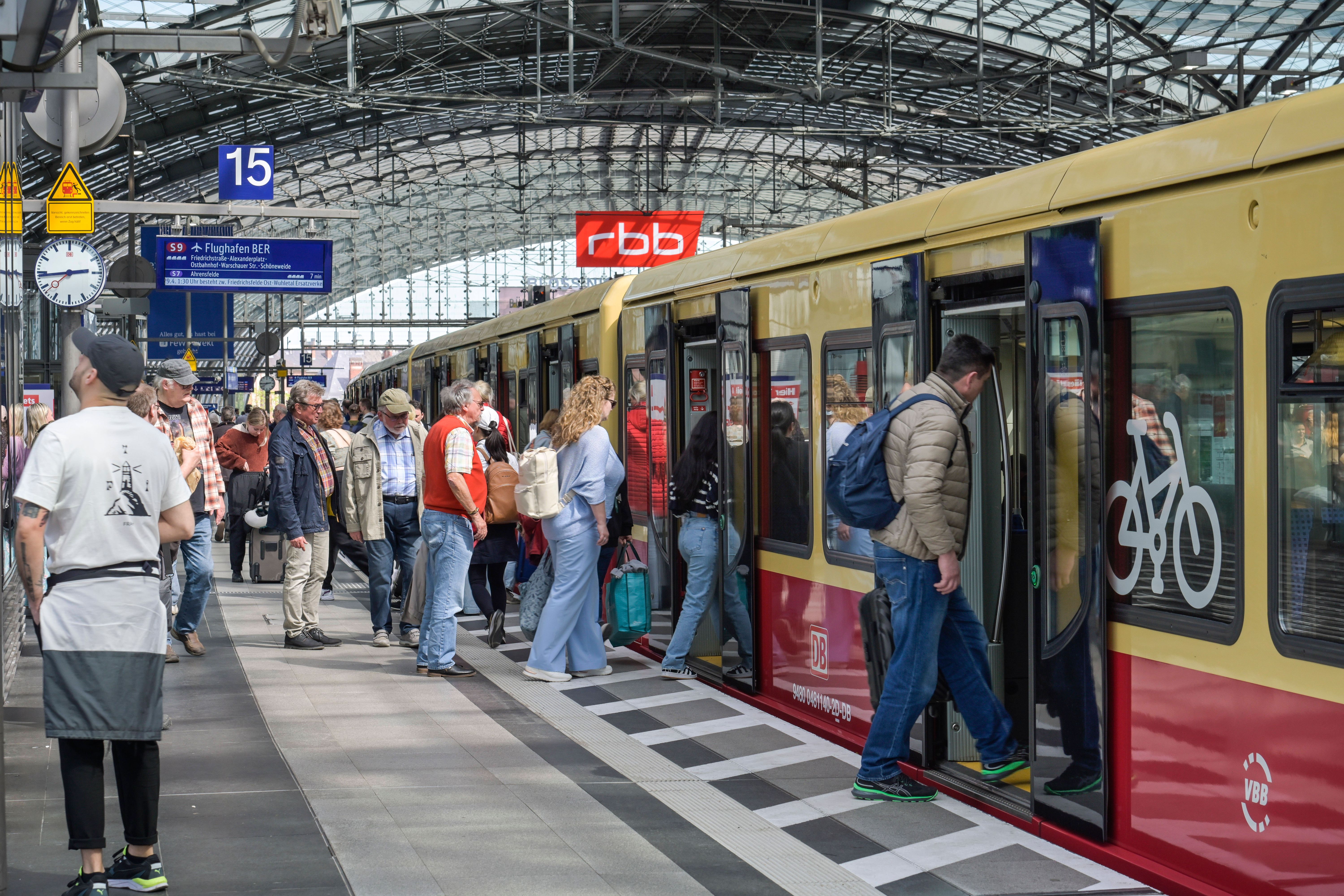 Zugausfälle und Verspätungen bei der Berliner S-Bahn