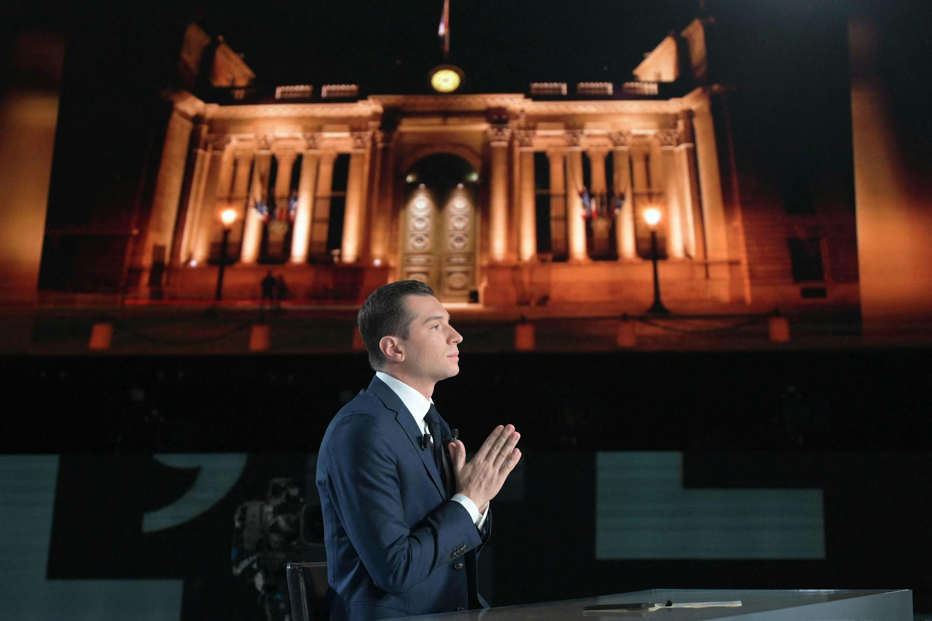 Parteichef des Rassemblement National Jordan Bardella, 28, sieht sich bereits als künftiger Premierminister.