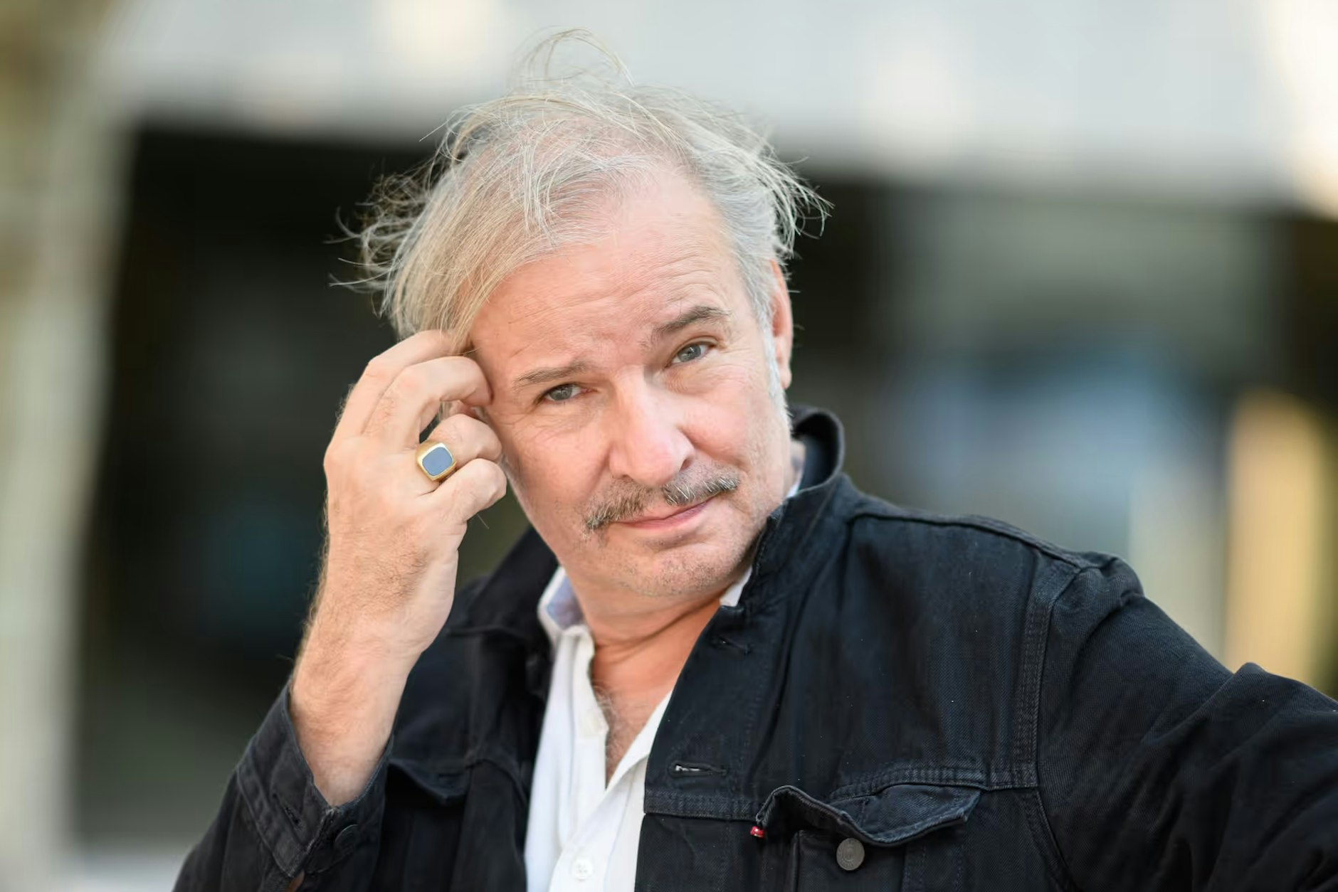 „Es kann nicht sein, dass ich auch noch der Täter sein soll“: Regisseur Leander Haußmann nach dem Vorfall in der Berliner Kulturbrauerei. 