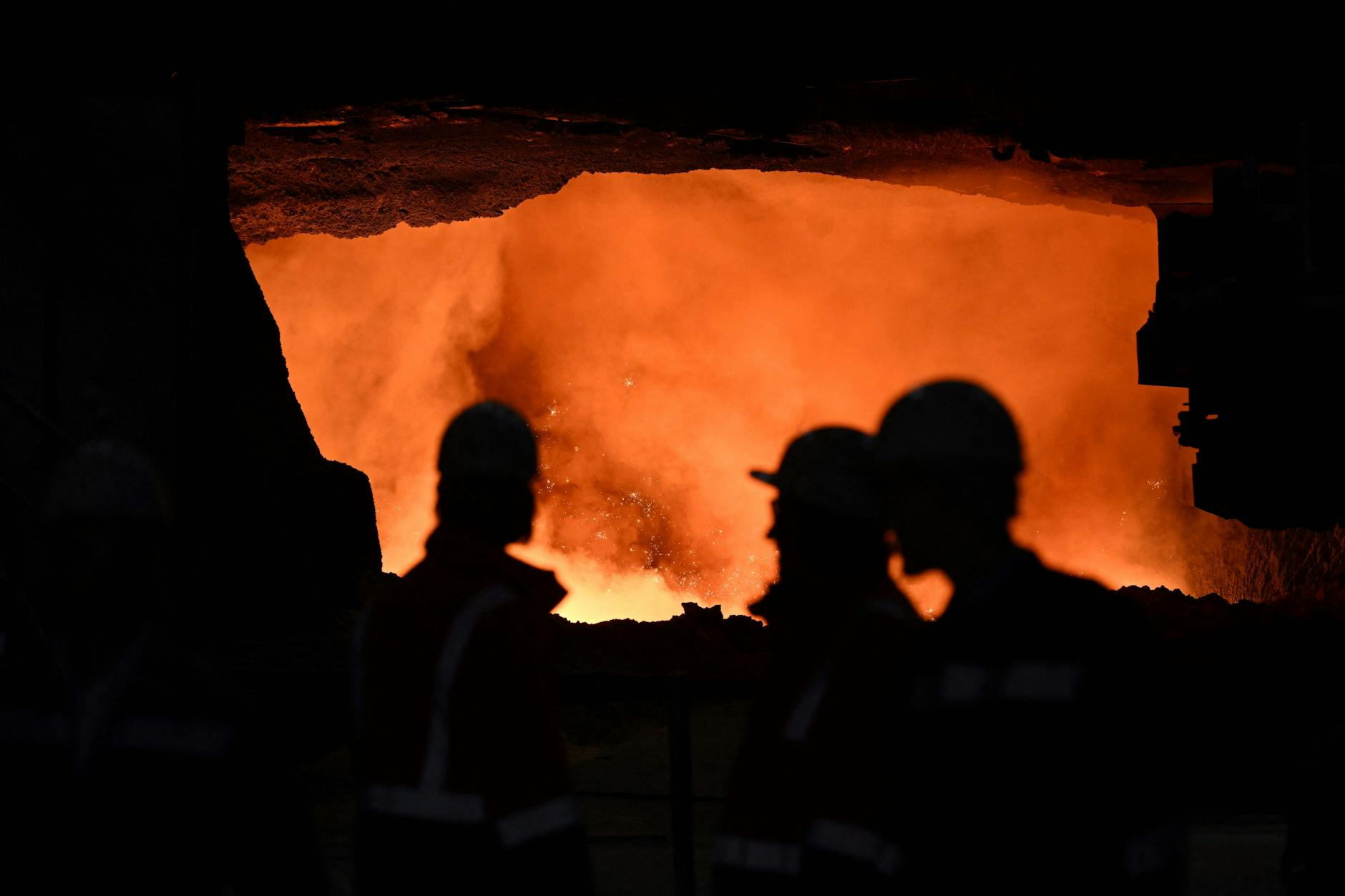 Hochofen eines Stahlwerks: Giacomo Bozzoli soll seinen Onkel ermordet und den Leichnam in einen Hochofen geworfen haben,