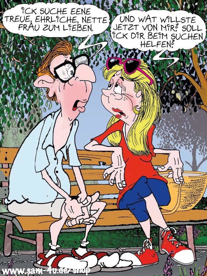 Der gezeichnete Witz des Tages kommt auch heute von Cartoon-Künstler Sam Paff.