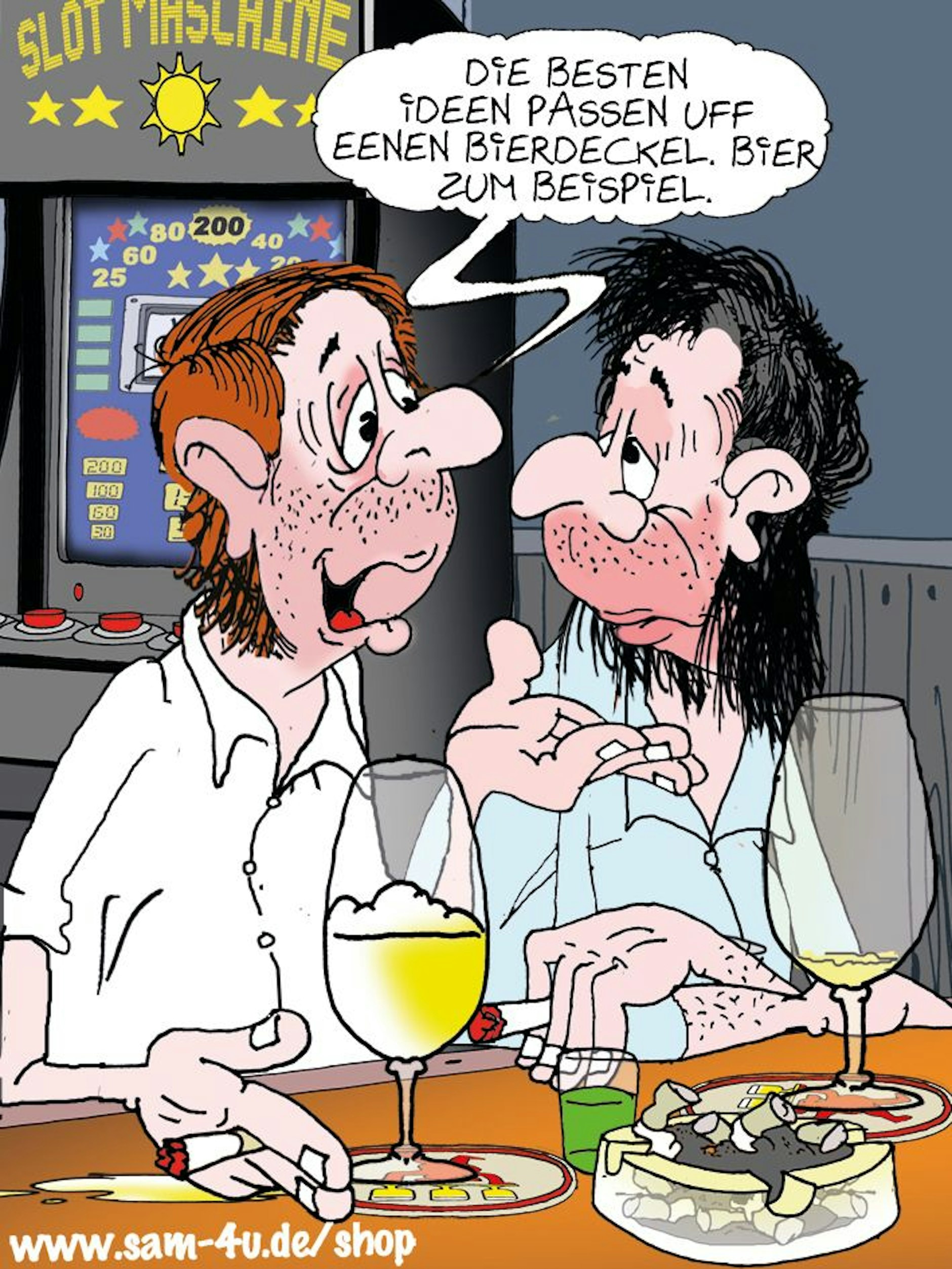 Der gezeichnete Witz des Tages: Unser täglicher Cartoon von Comic-Künstler Sam Paff aus dem Berliner KURIER.