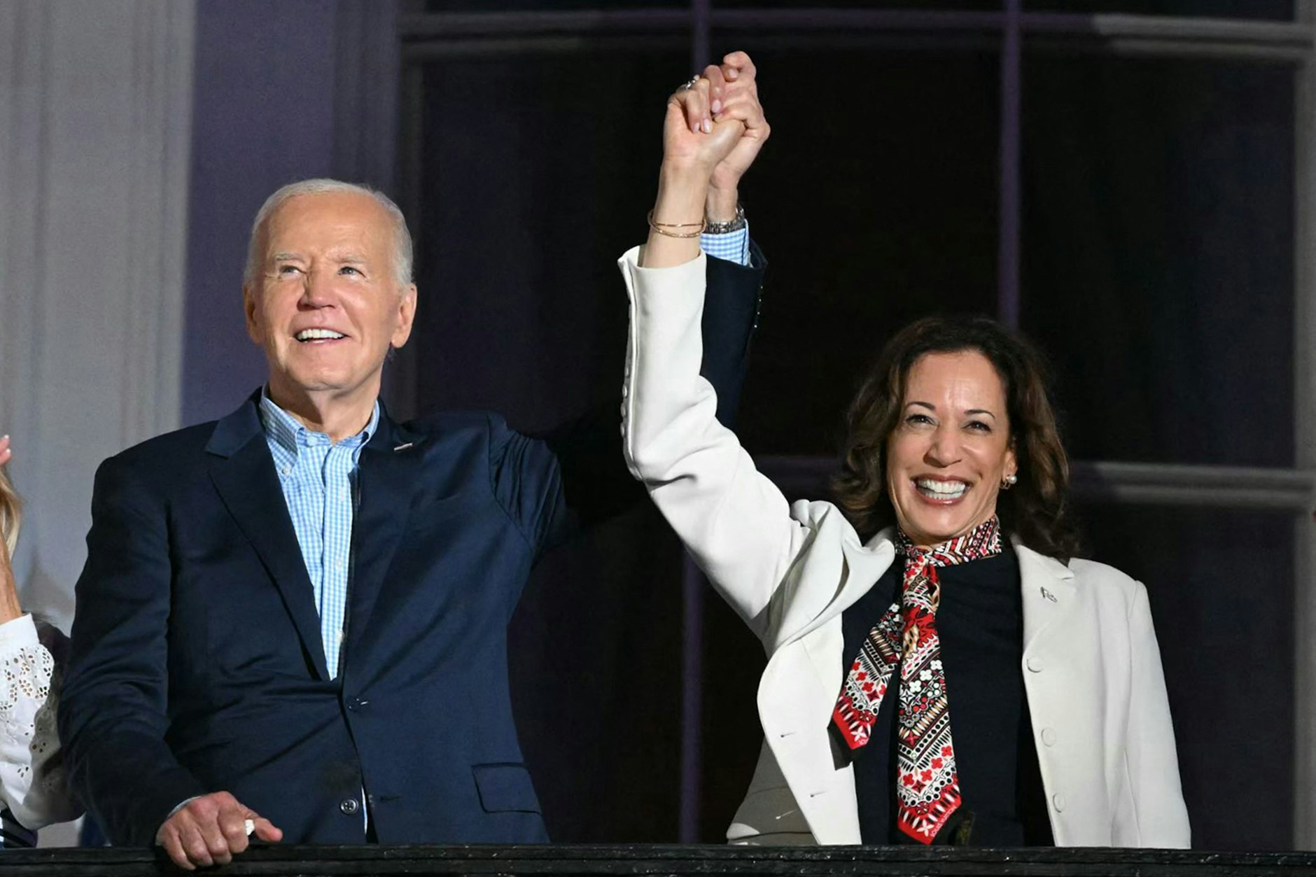 Kamala Harris steht loyal zu Präsident Joe Biden. 