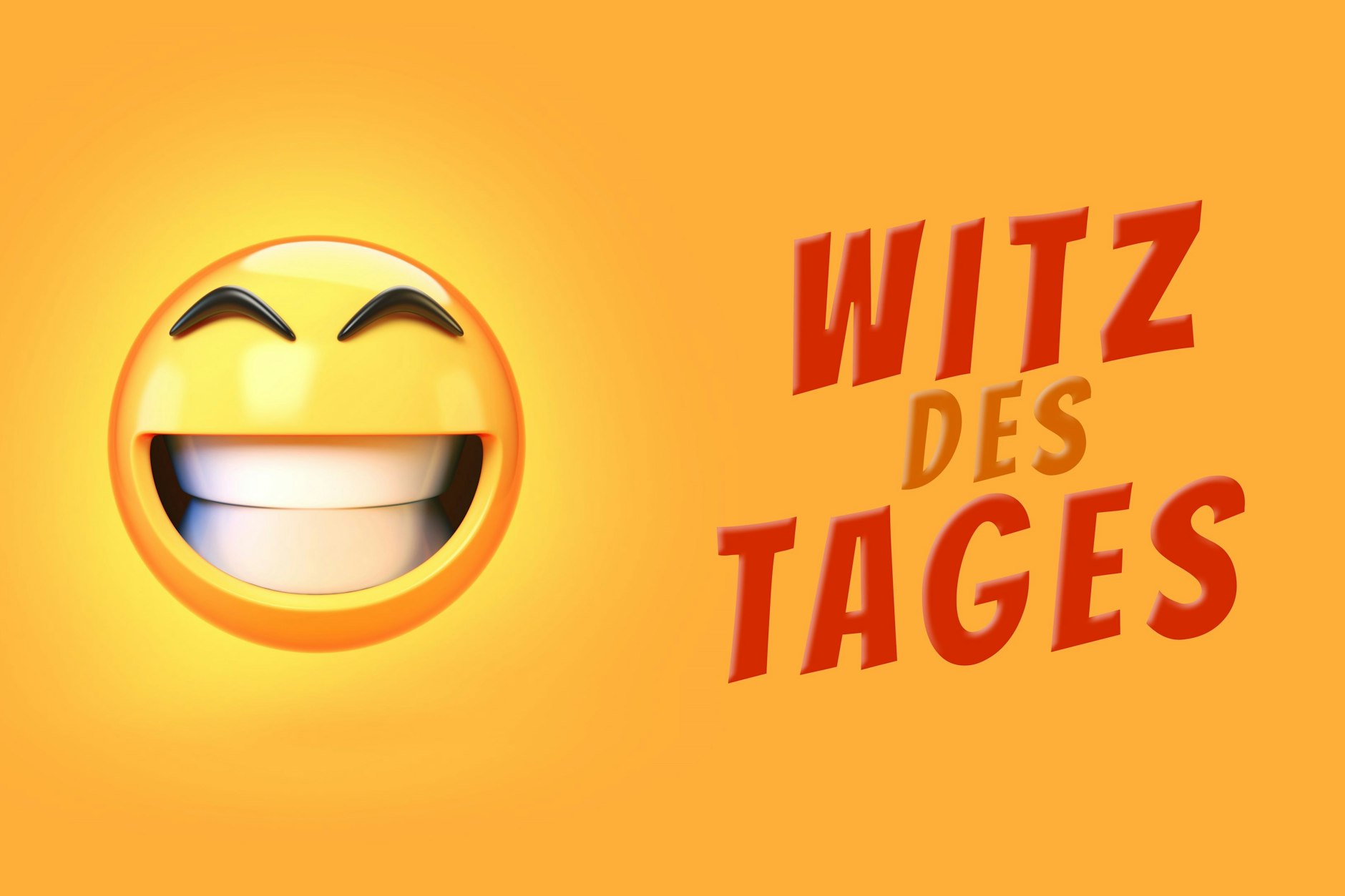 Ob Sie nur schmunzeln oder herzhaft lachen wollen: In unserer Rubrik Witz des Tages finden Sie garantiert passende lustige Witze.