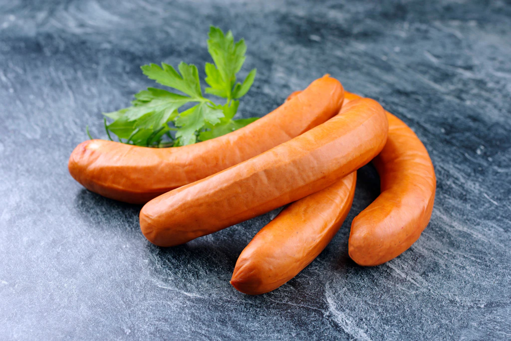 Rezept für gebackene Kartoffeln mit Bockwurst: Imbiss-Snack mal anders