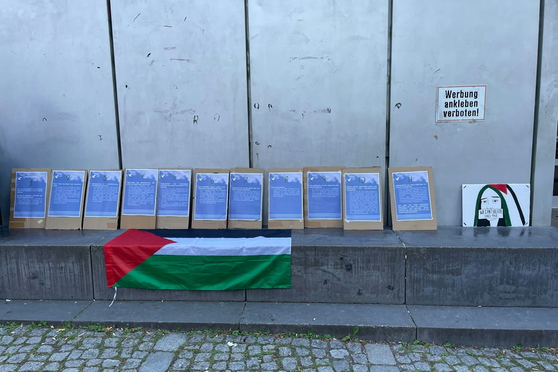 Die Umbenennung des Henry-Ford-Baus: eine der elf Forderungen des Protestcamps an der FU