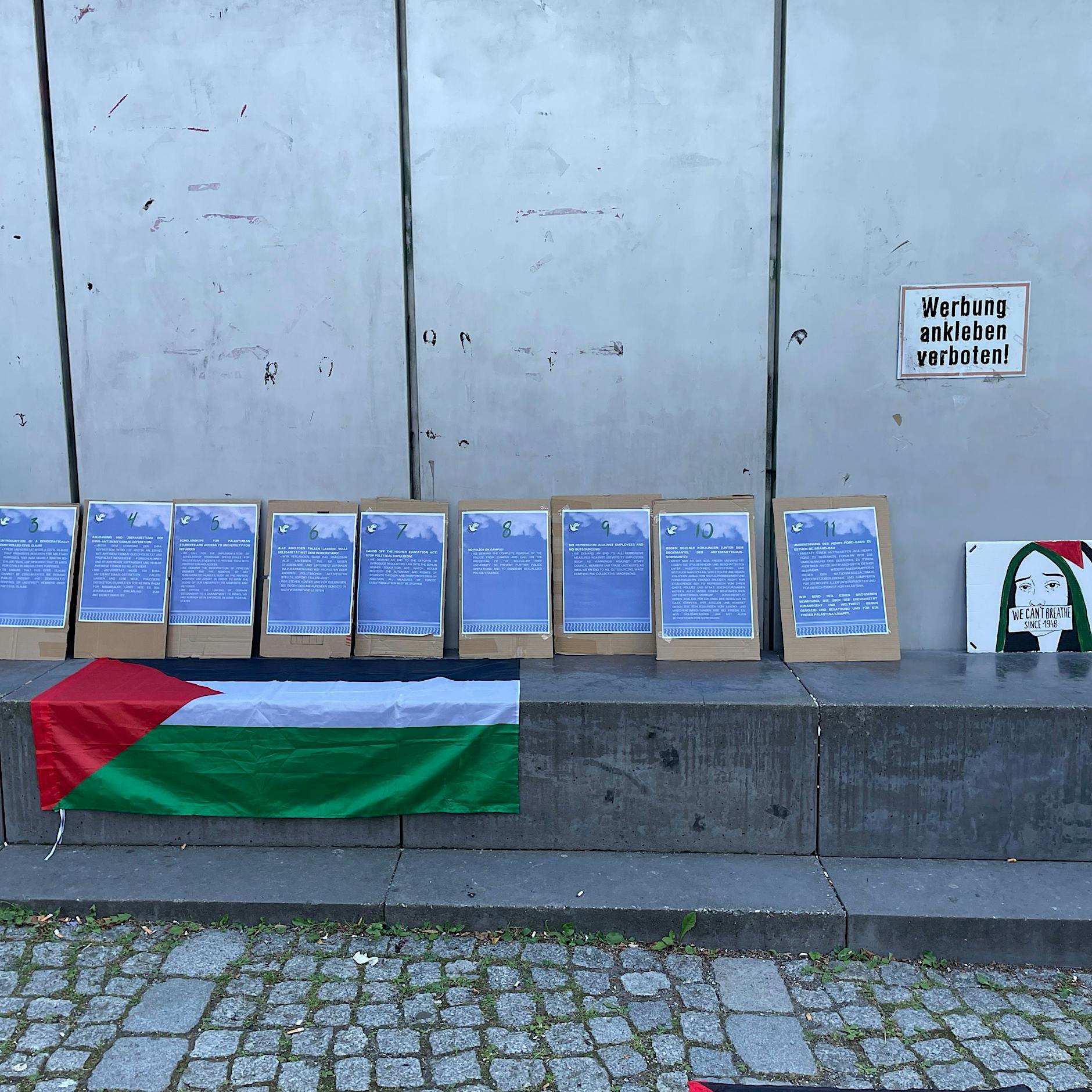 Ende des FU-Palästinacamps: Schläft die Bewegung ein oder bäumt sie sich noch einmal auf?