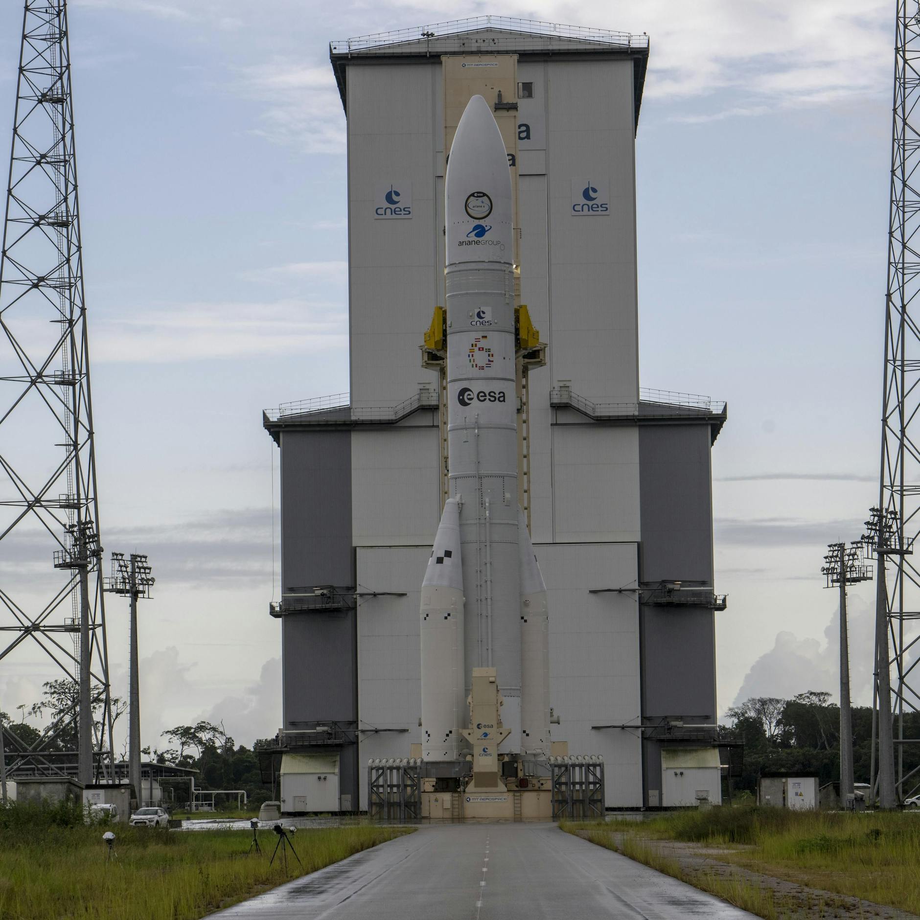 Image - Europas Trägerrakete Ariane-6 startet erfolgreich ins All