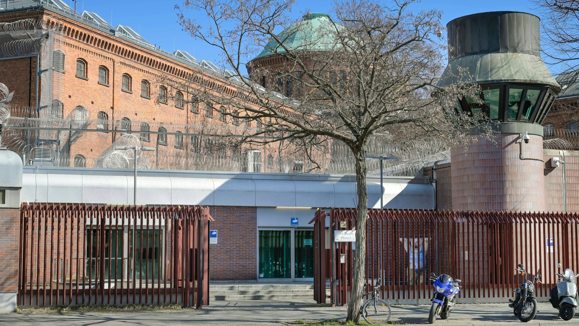 Die JVA Berlin-Moabit.